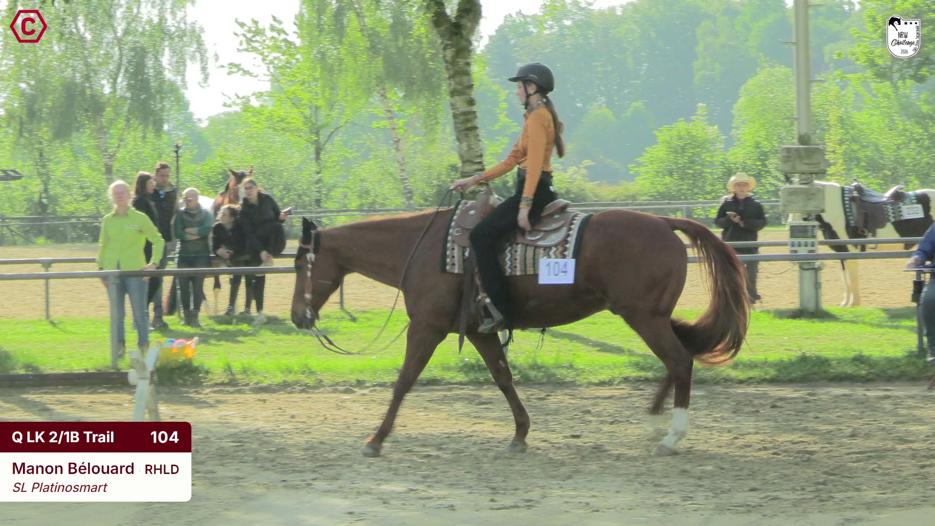 Clip von Manon Bélouard, StartNr 104