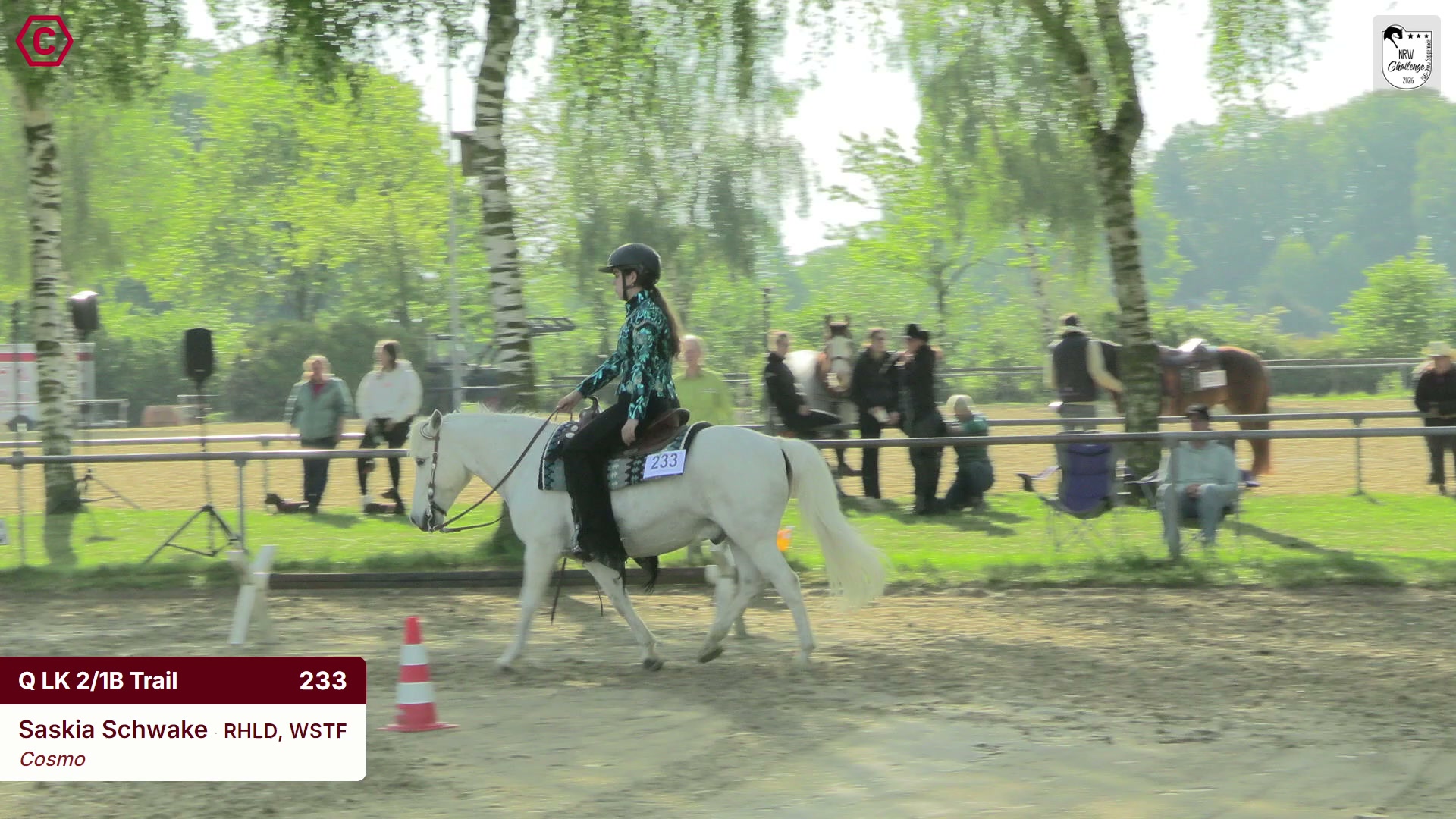 Clip von Saskia Schwake, StartNr 233