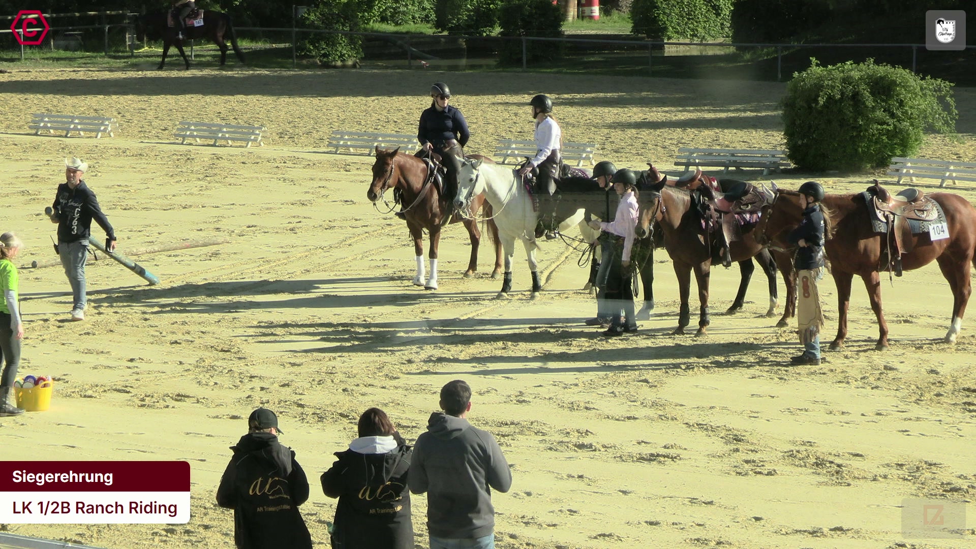 Siegerehrungs-Clip LK 1/2B Ranch Riding