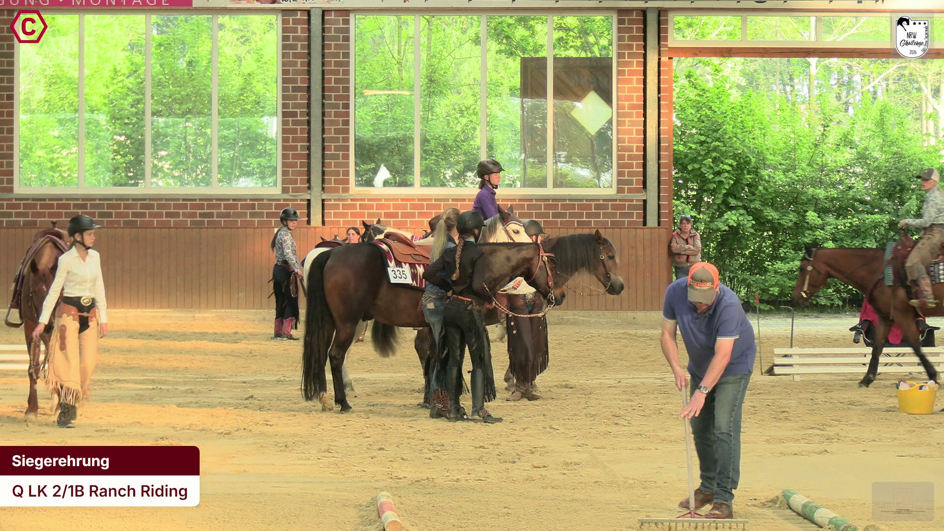 Siegerehrungs-Clip Q LK 2/1B Ranch Riding
