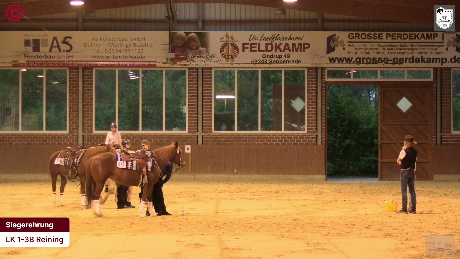 Siegerehrungs-Clip LK 1-3B Reining