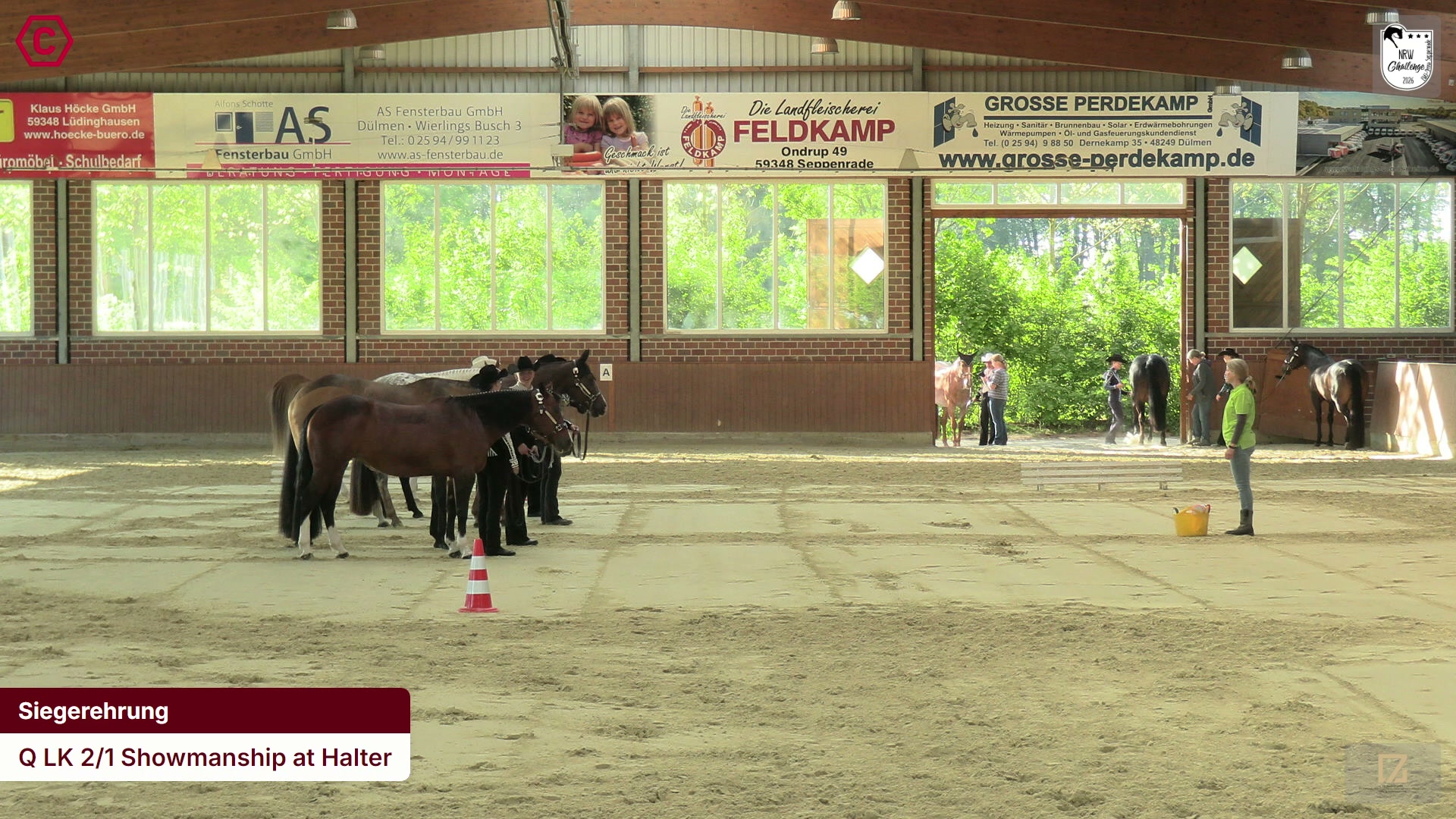Siegerehrungs-Clip Q LK 2/1 Showmanship at Halter