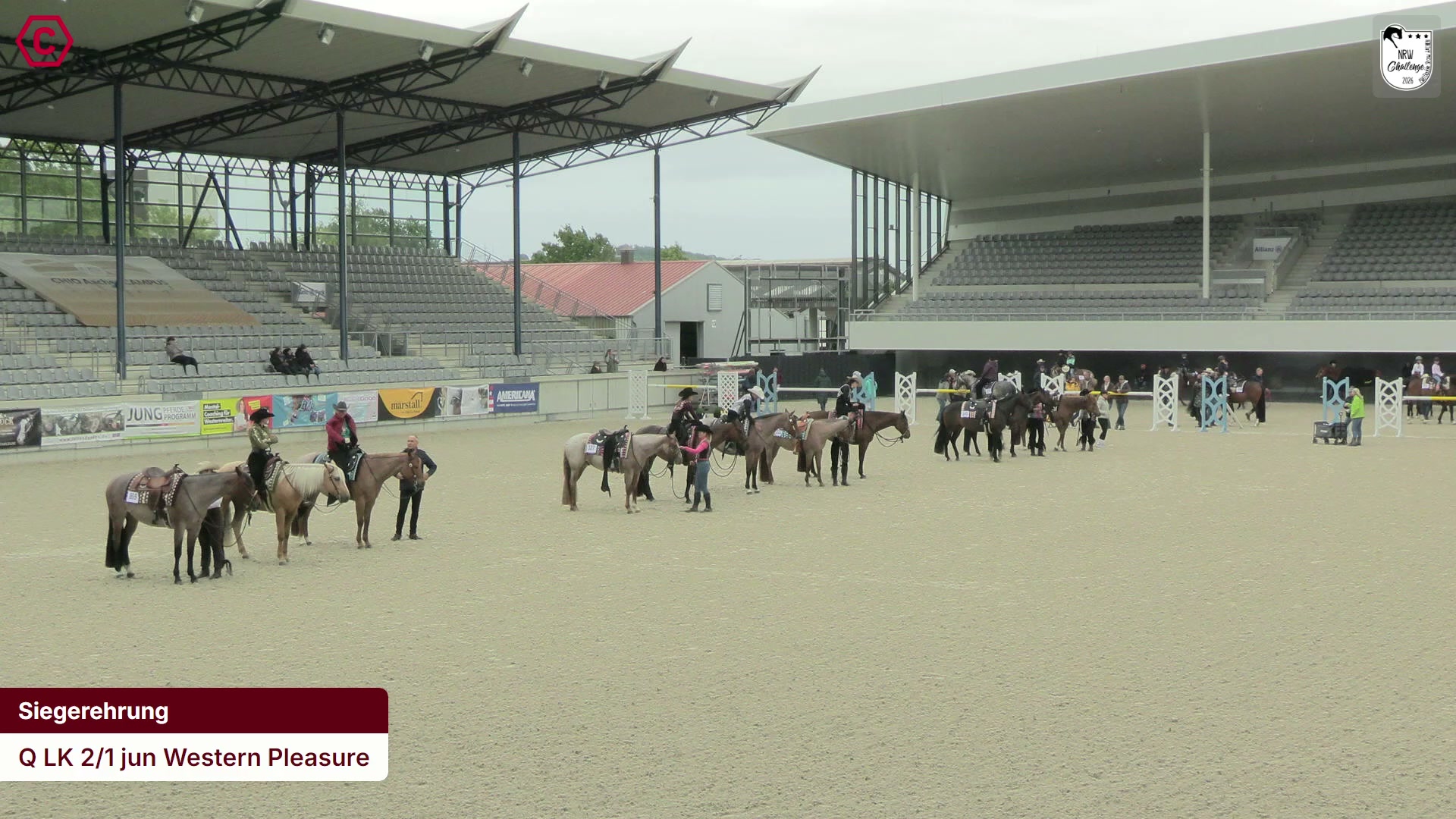 Siegerehrungs-Clip Q LK 2/1 jun Western Pleasure