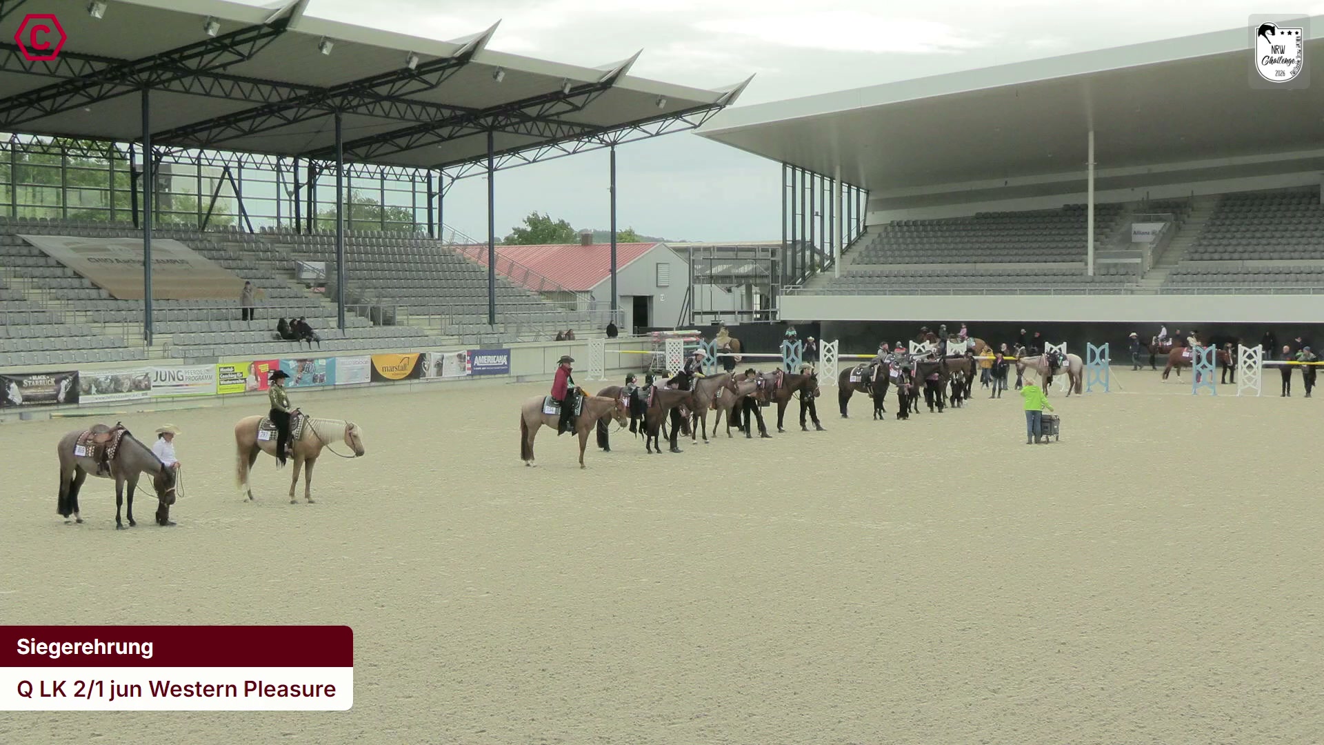 Siegerehrungs-Clip Q LK 2/1 jun Western Pleasure