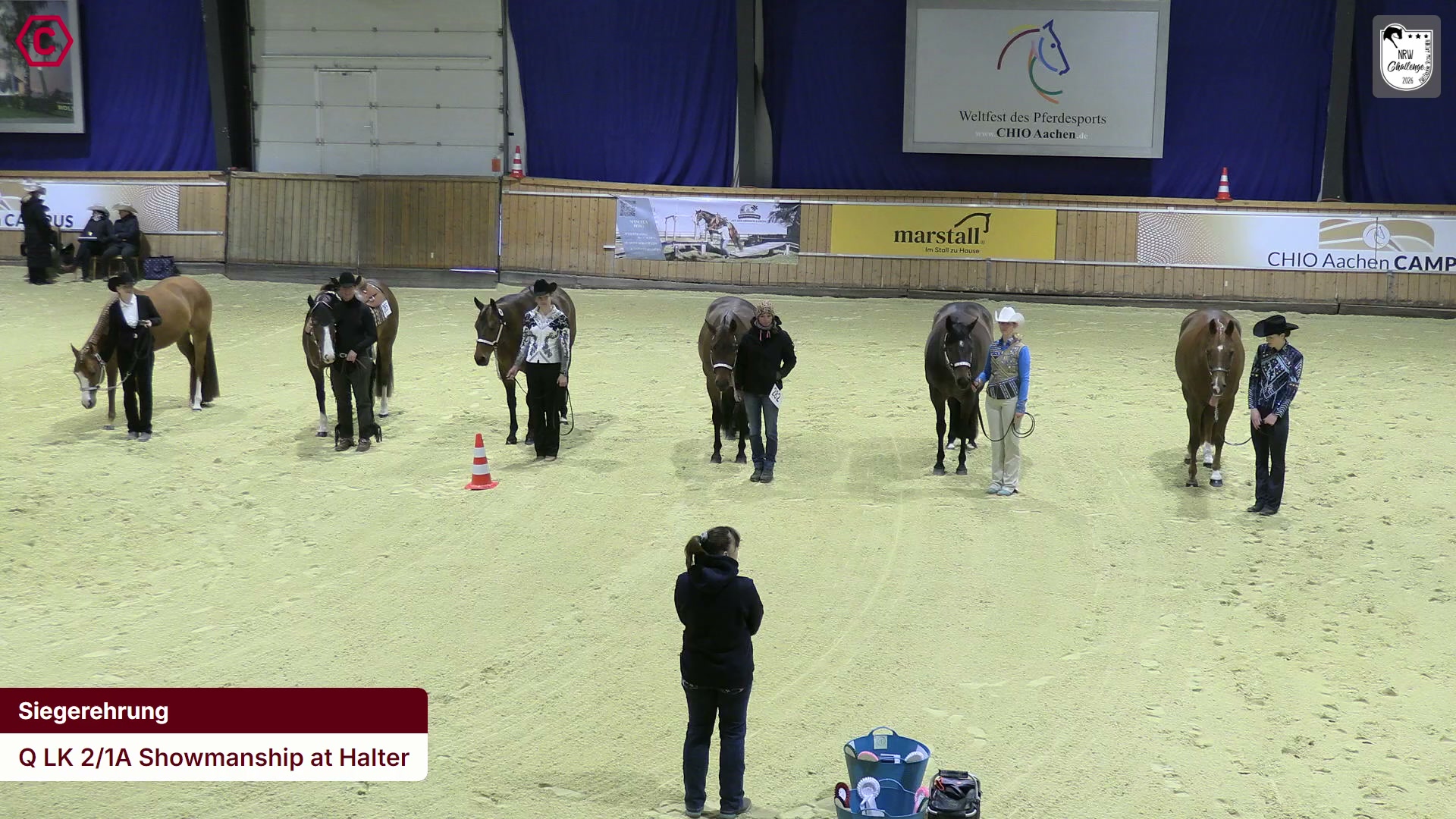 Siegerehrungs-Clip Q LK 2/1A Showmanship at Halter