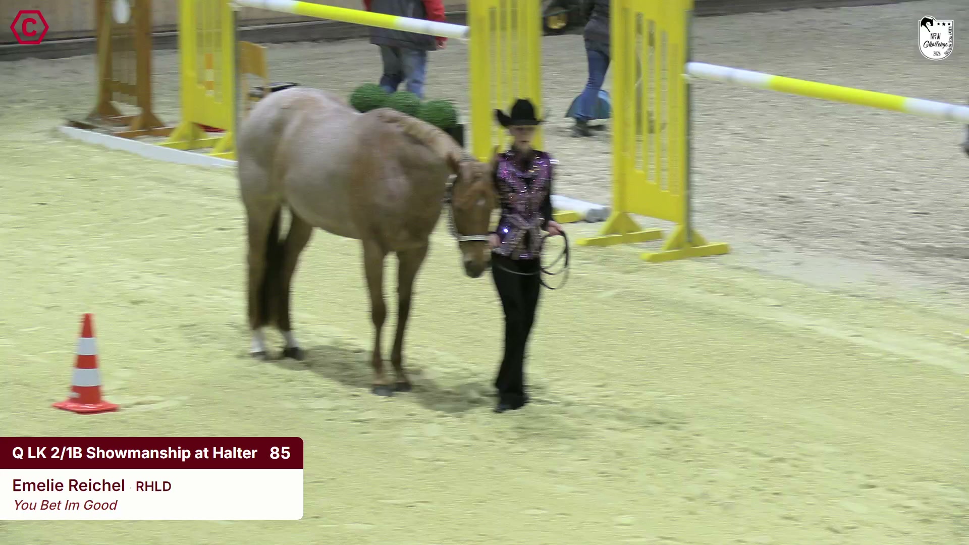 Clip von Emelie Reichel, StartNr 85