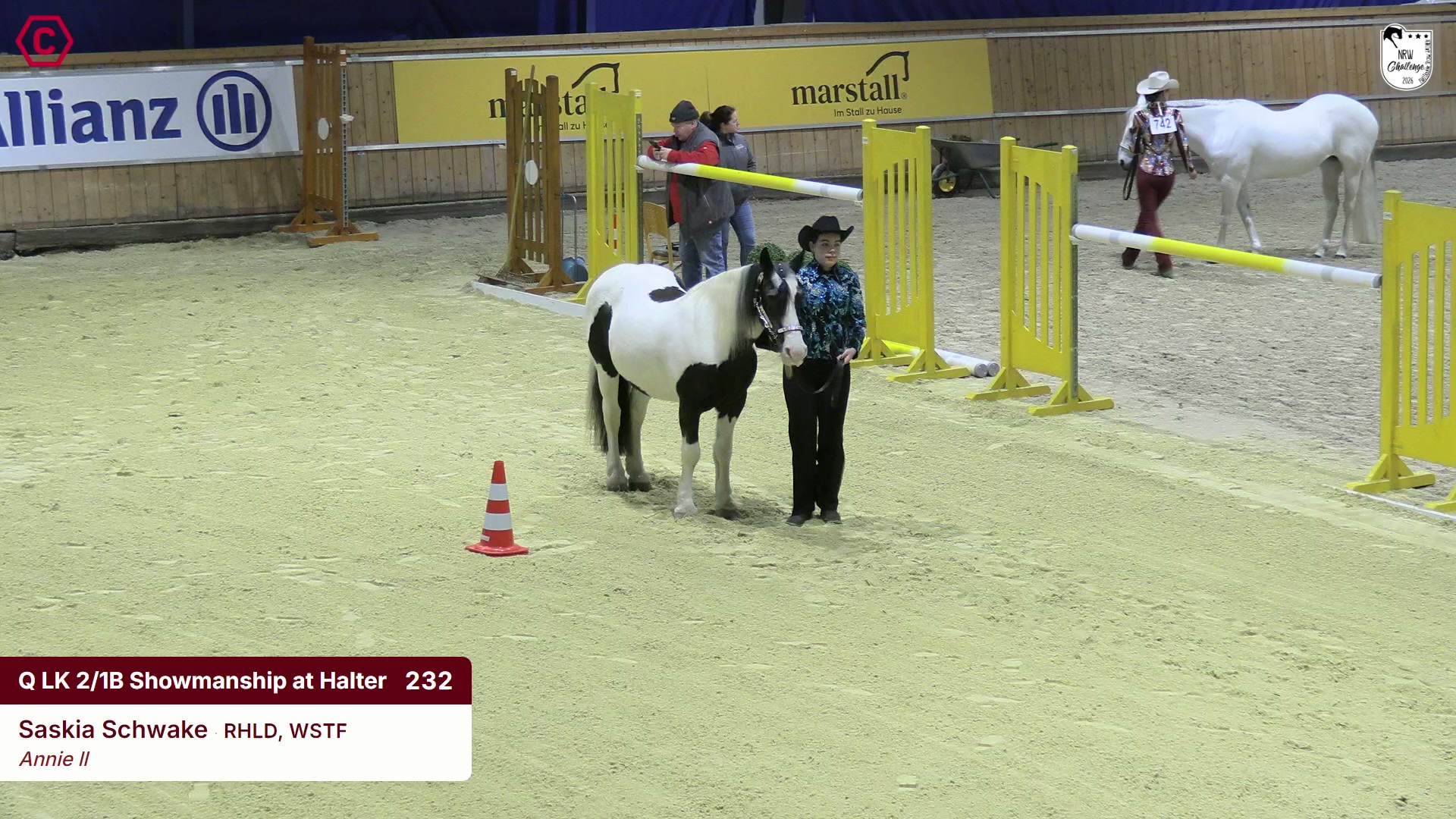 Clip von Saskia Schwake, StartNr 232