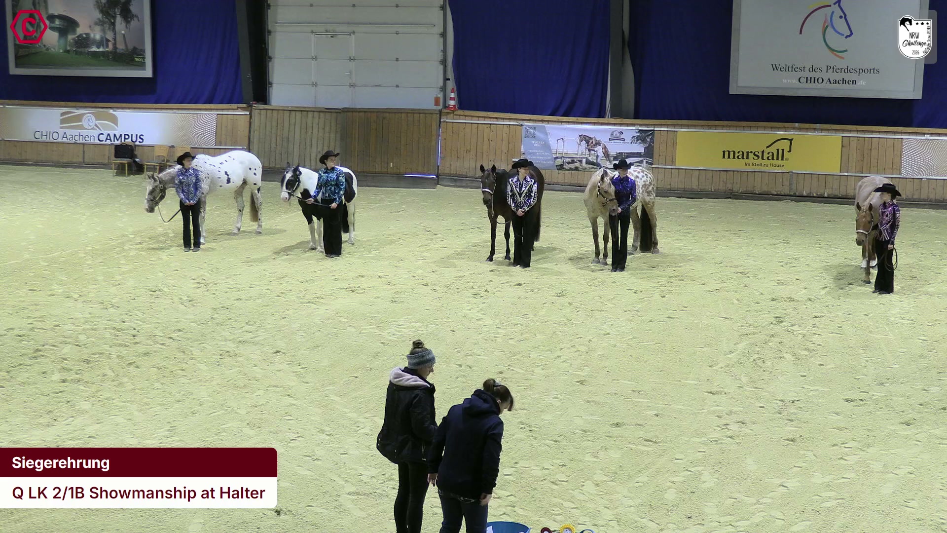 Siegerehrungs-Clip Q LK 2/1B Showmanship at Halter