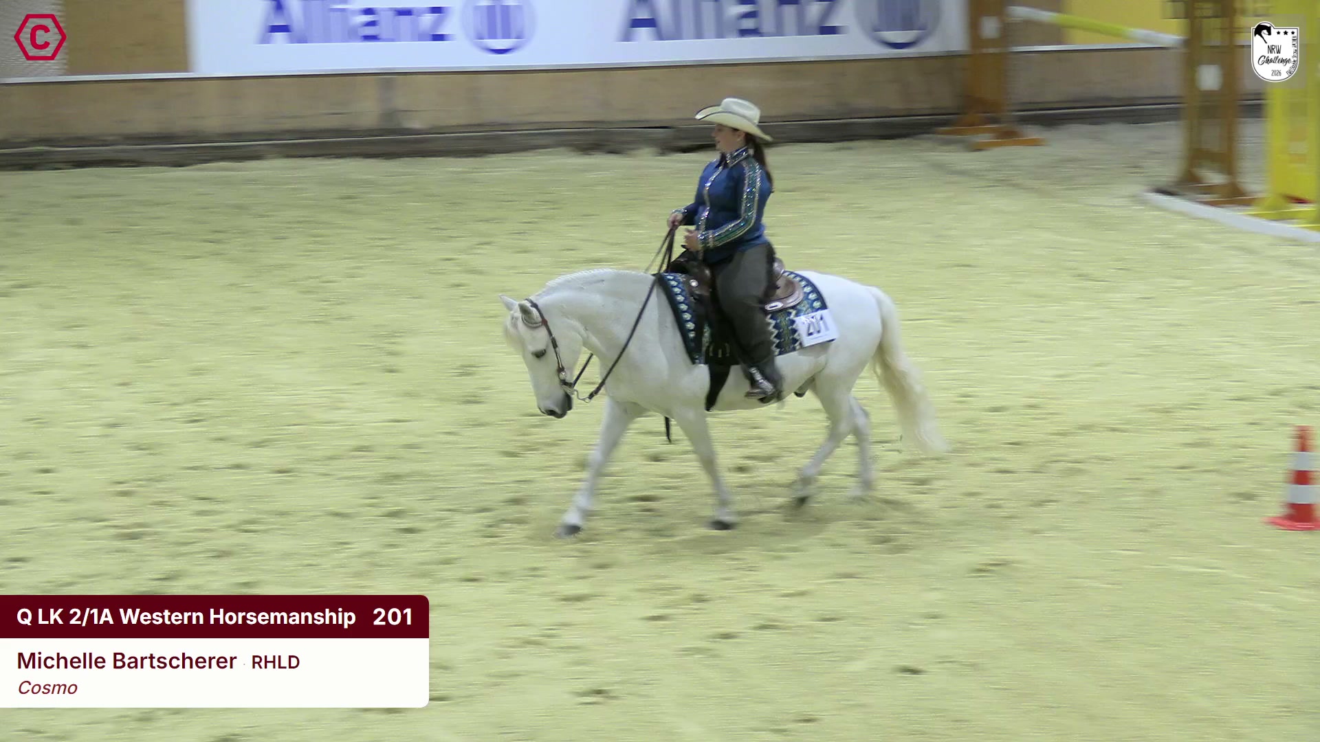 Clip von Michelle Bartscherer, StartNr 201
