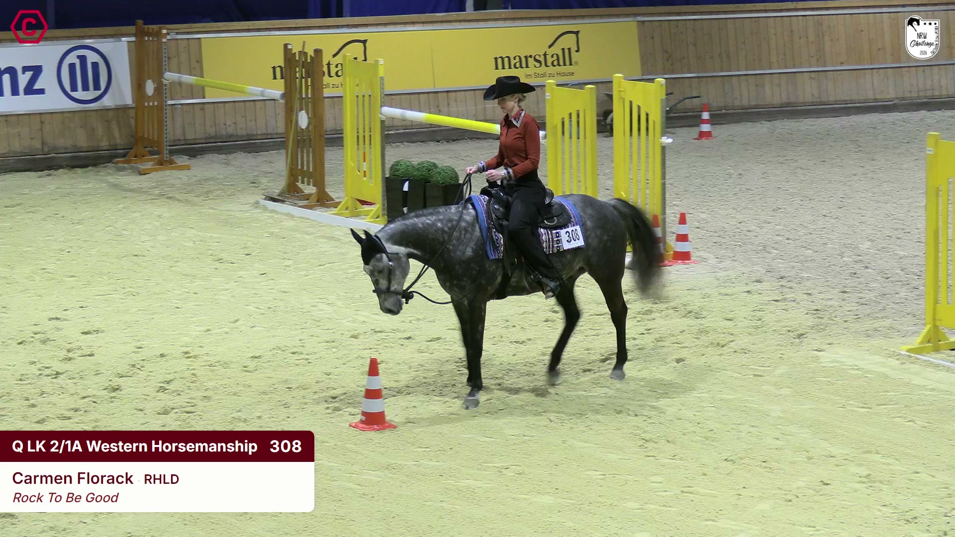 Clip von Carmen Florack, StartNr 308
