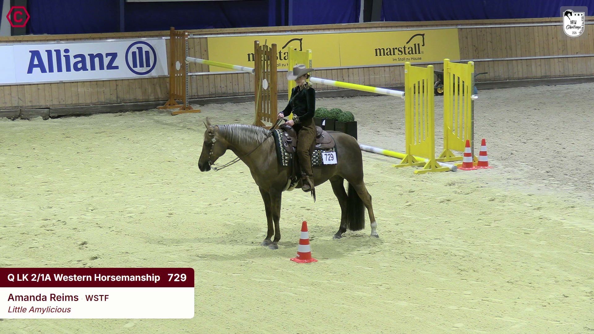 Clip von Amanda Reims, StartNr 729