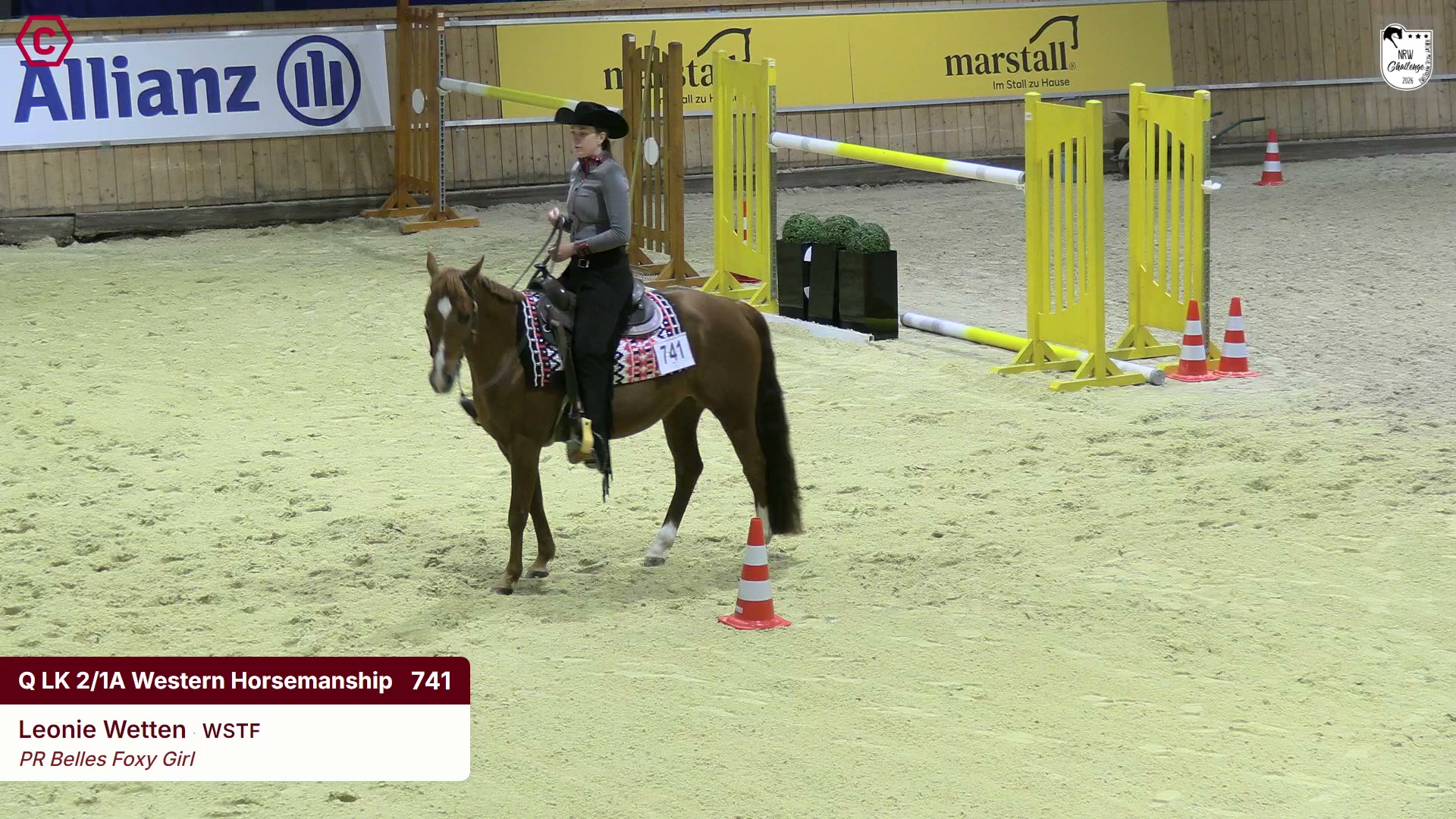 Clip von Leonie Wetten, StartNr 741