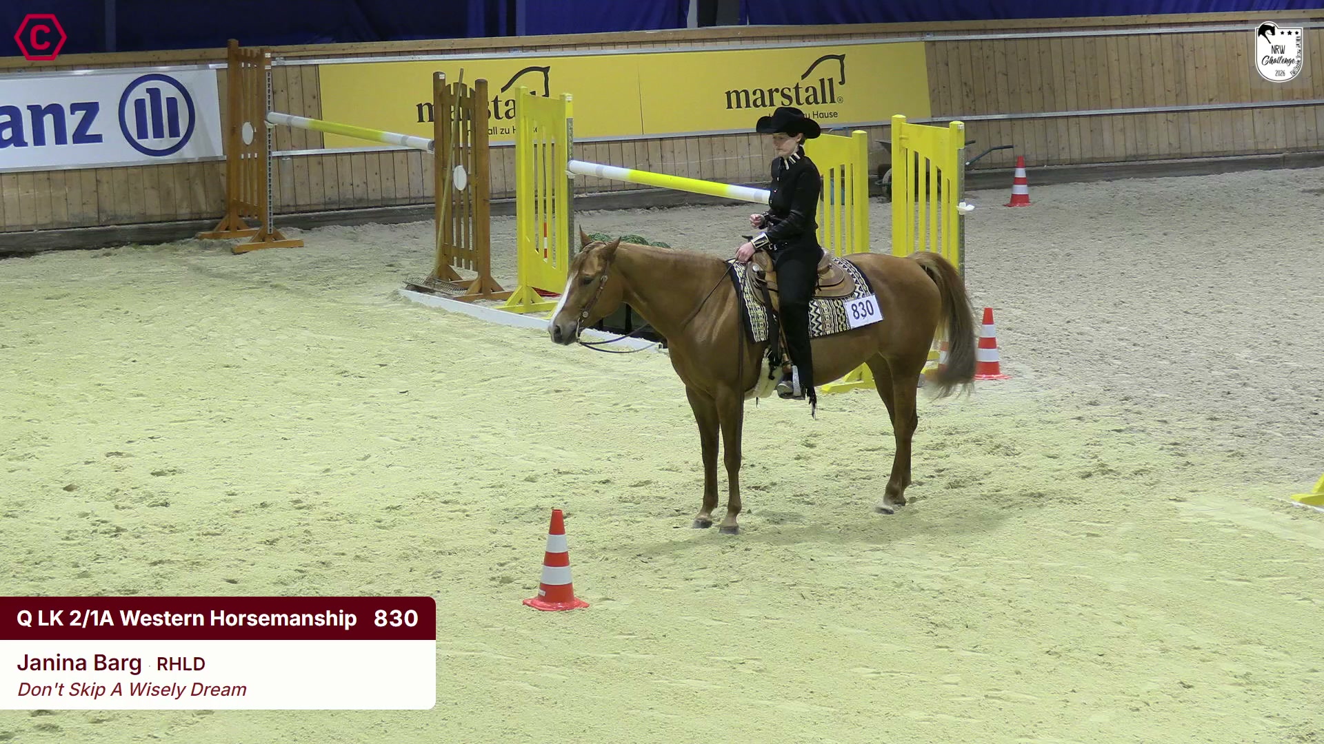 Clip von Janina Barg, StartNr 830