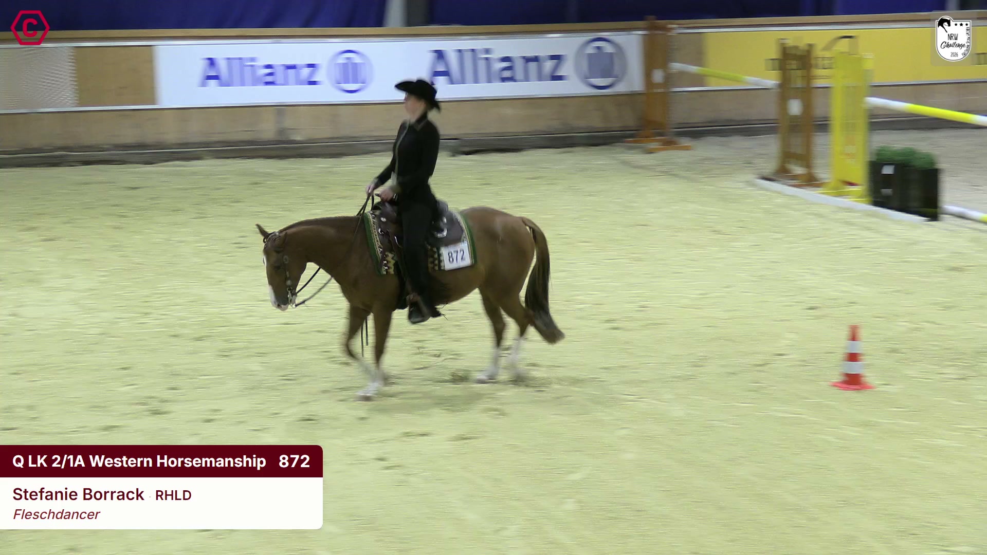 Clip von Stefanie Borrack, StartNr 872