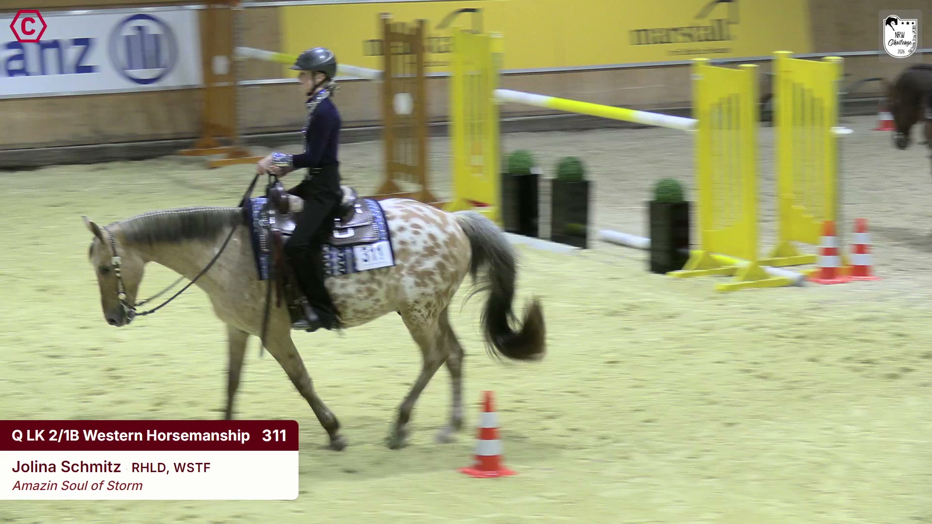 Clip von Jolina Schmitz, StartNr 311