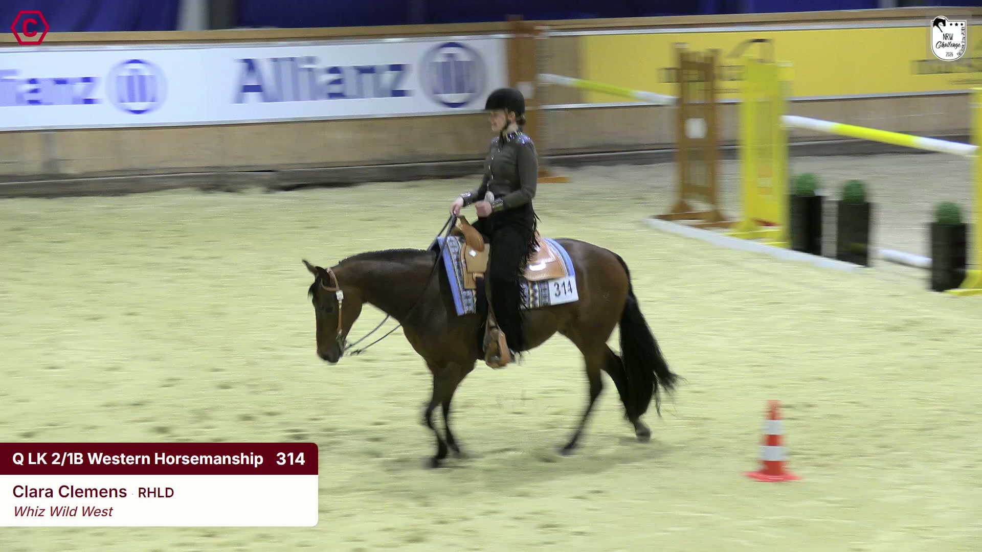Clip von Clara Clemens, StartNr 314