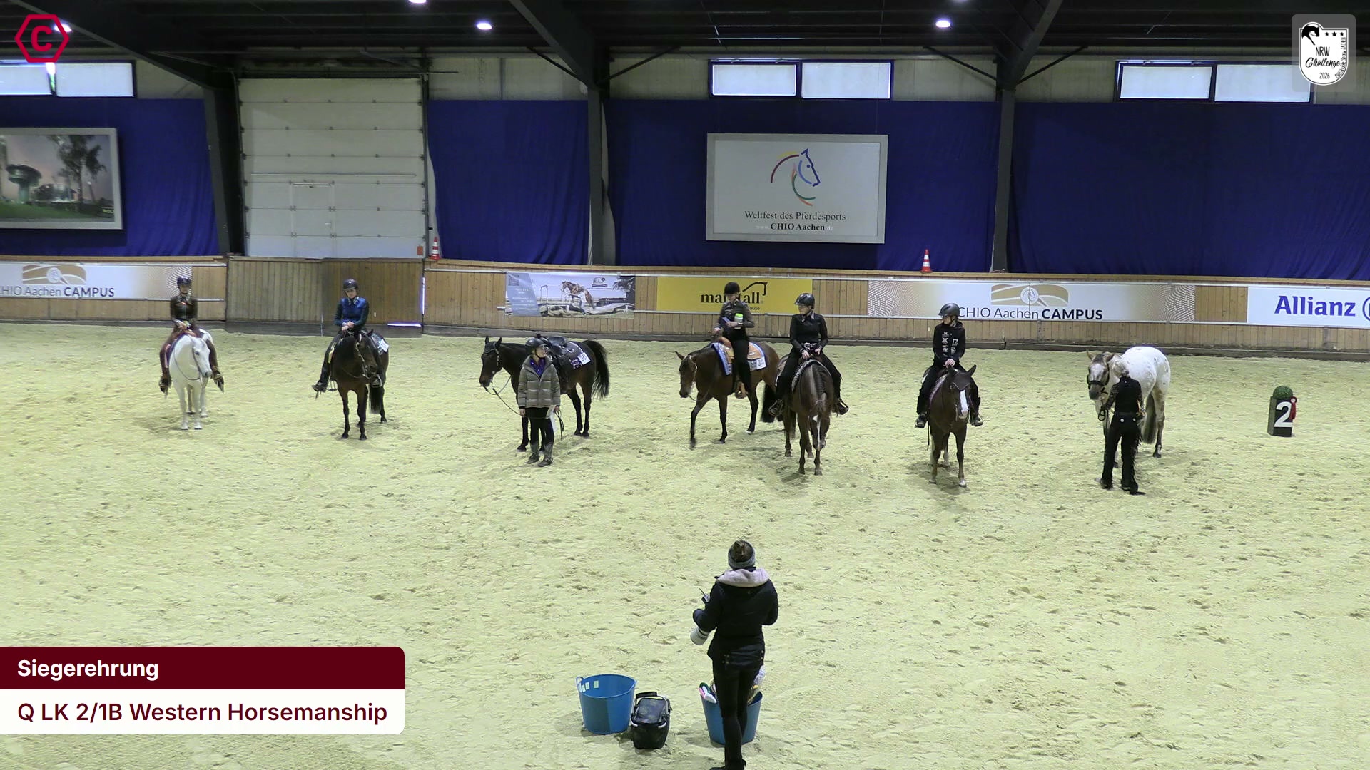 Siegerehrungs-Clip Q LK 2/1B Western Horsemanship