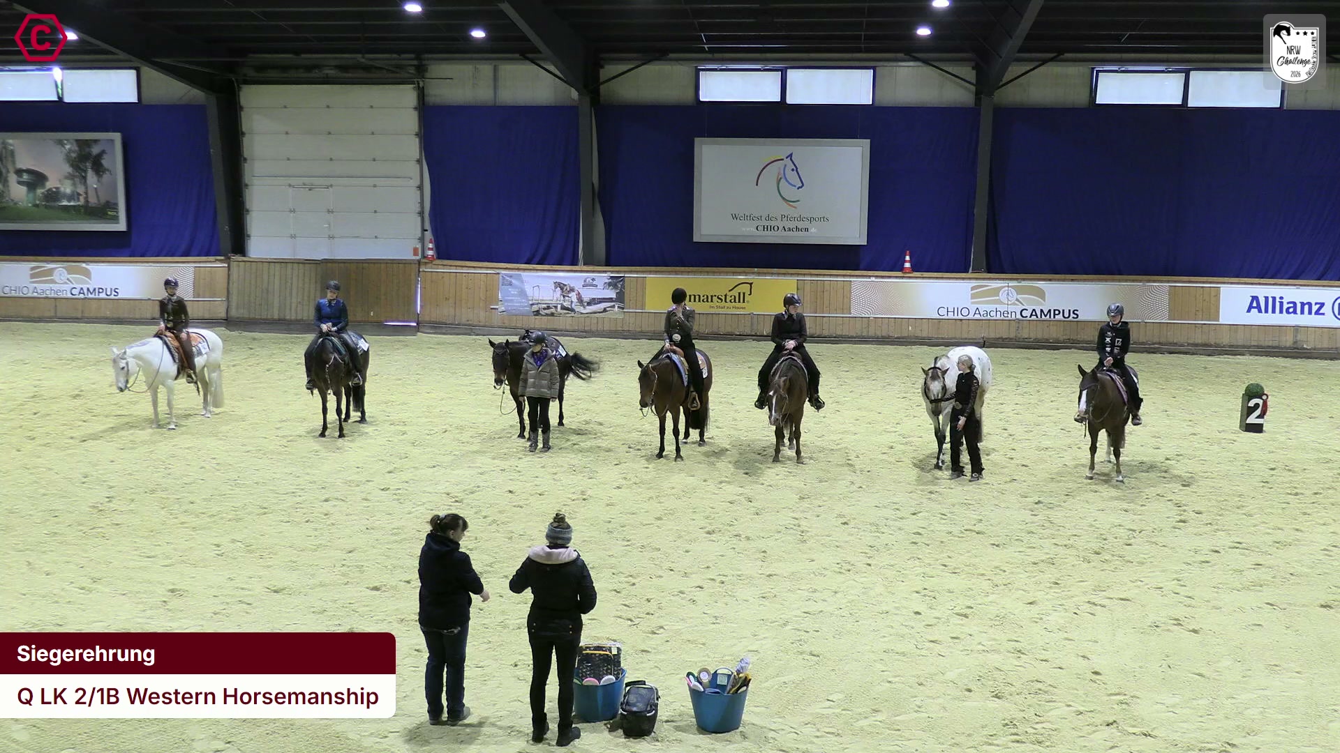 Siegerehrungs-Clip Q LK 2/1B Western Horsemanship