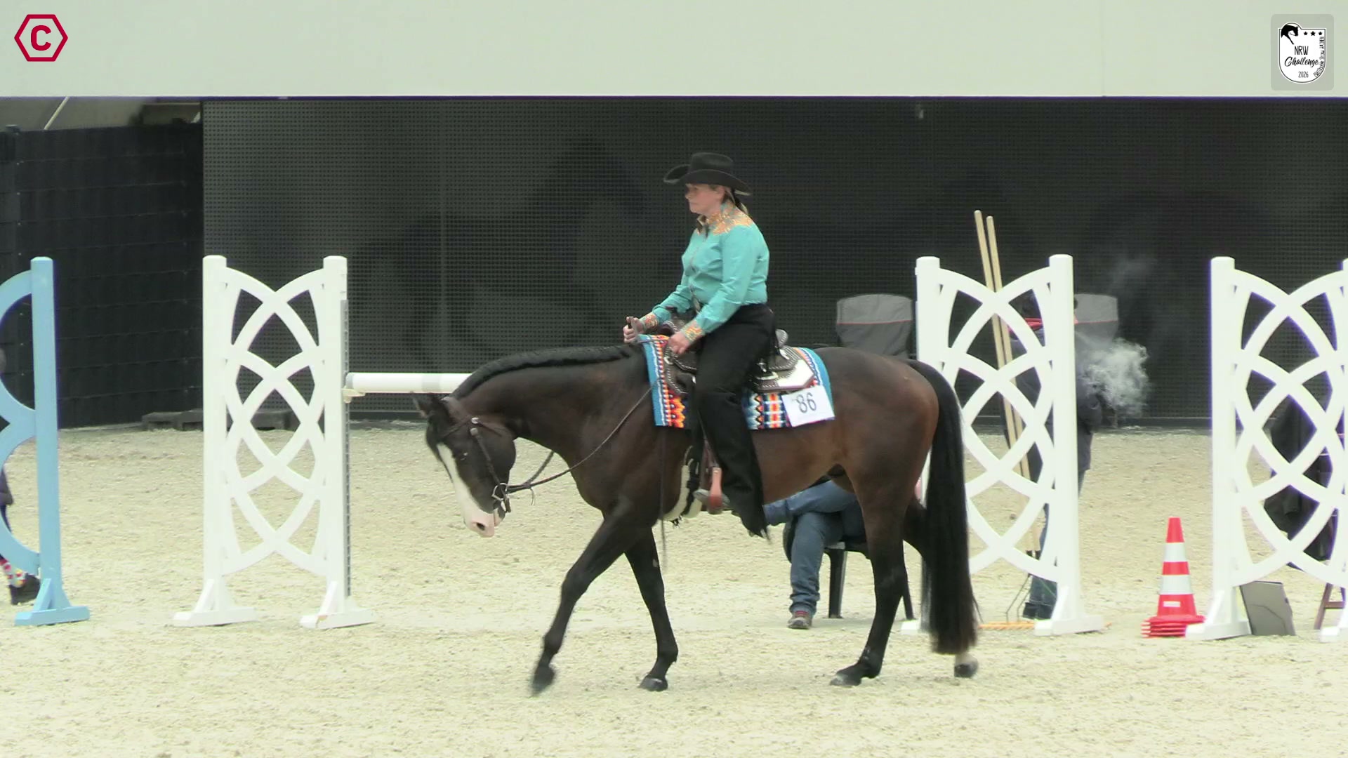 Clip von Manuela Berg, StartNr 86