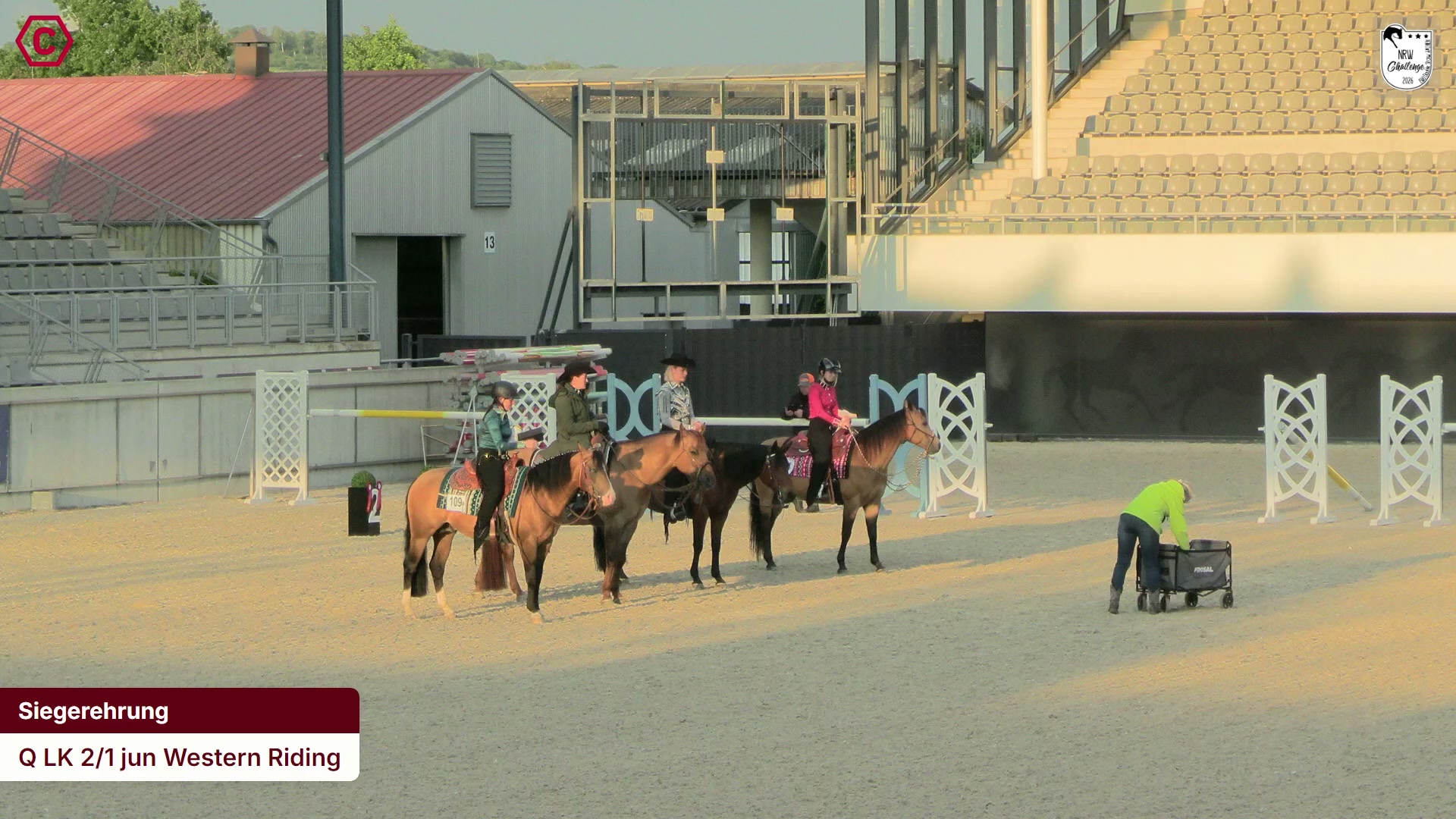 Siegerehrungs-Clip Q LK 2/1  jun Western Riding