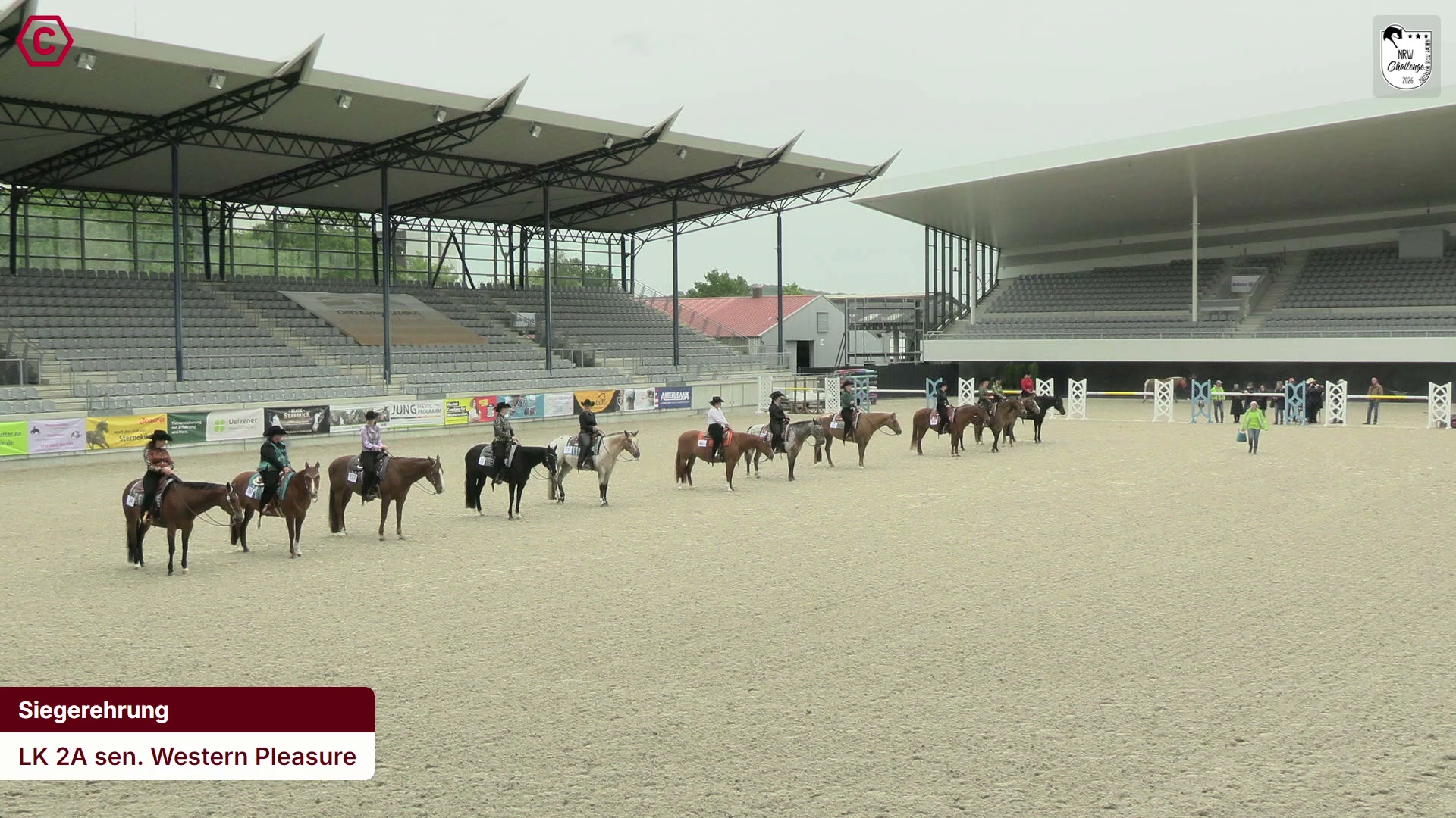 Siegerehrungs-Clip LK 2A sen. Western Pleasure