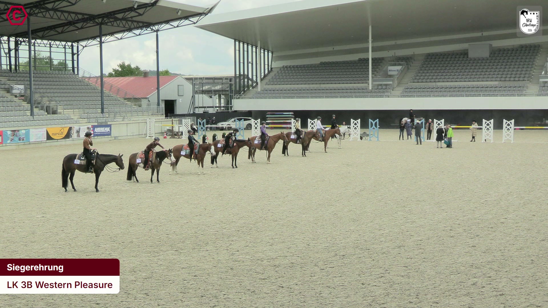 Siegerehrungs-Clip LK 3B Western Pleasure