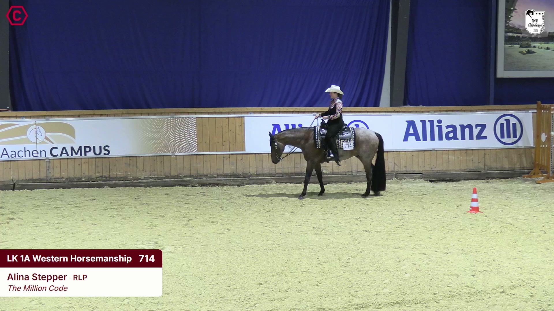 Clip von Alina Stepper, StartNr 714