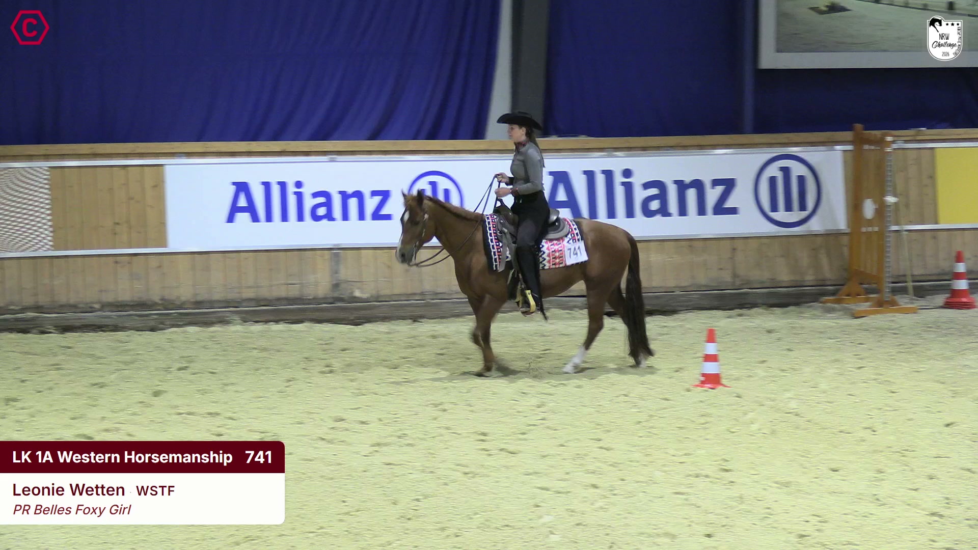 Clip von Leonie Wetten, StartNr 741