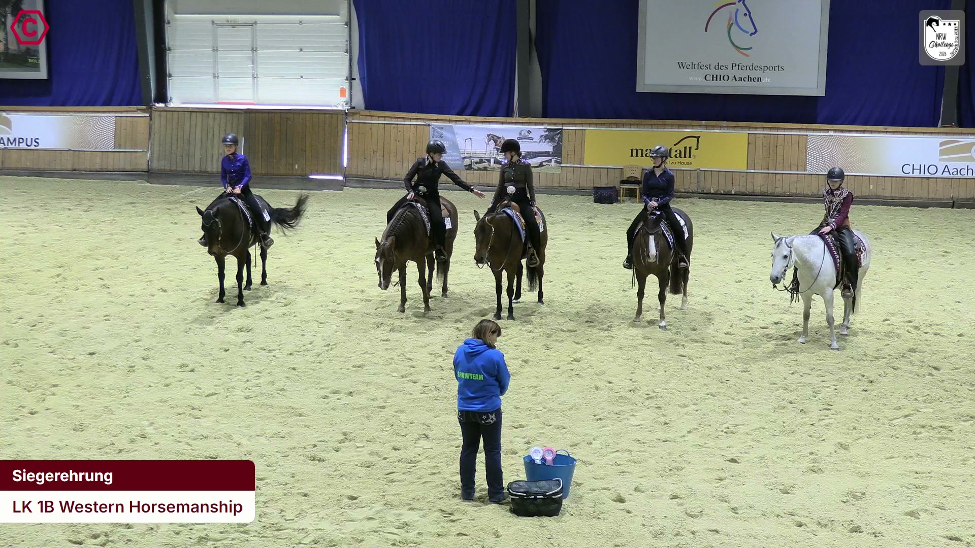 Siegerehrungs-Clip LK 1B Western Horsemanship