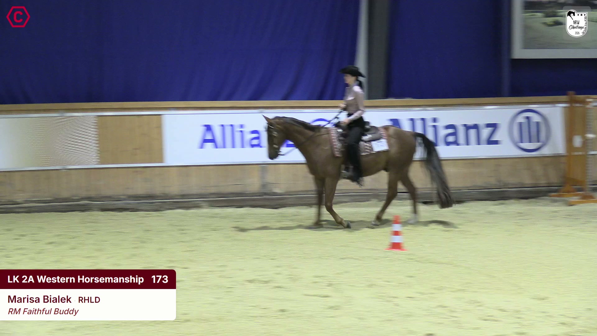 Clip von Marisa Bialek, StartNr 173