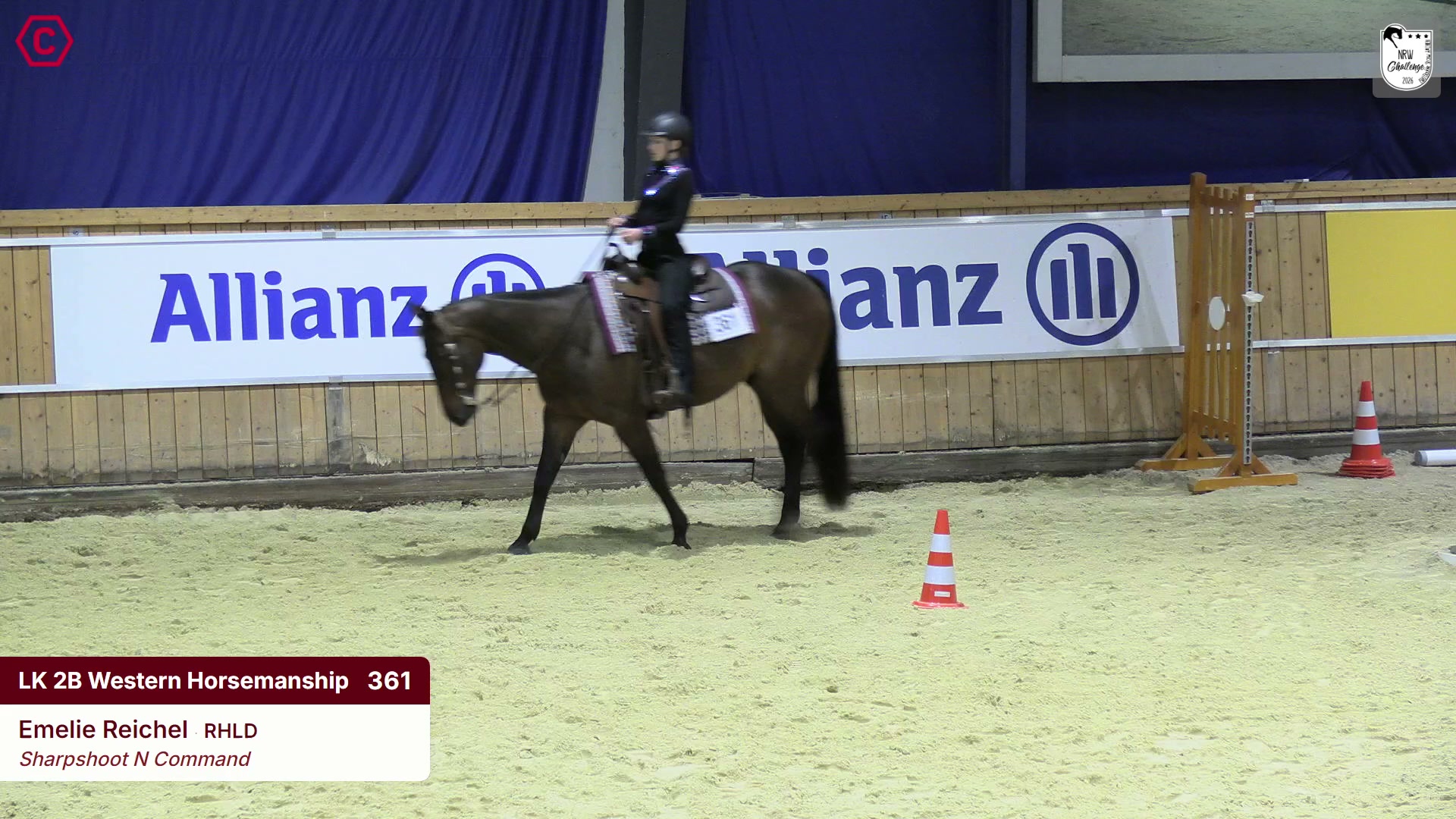 Clip von Emelie Reichel, StartNr 361