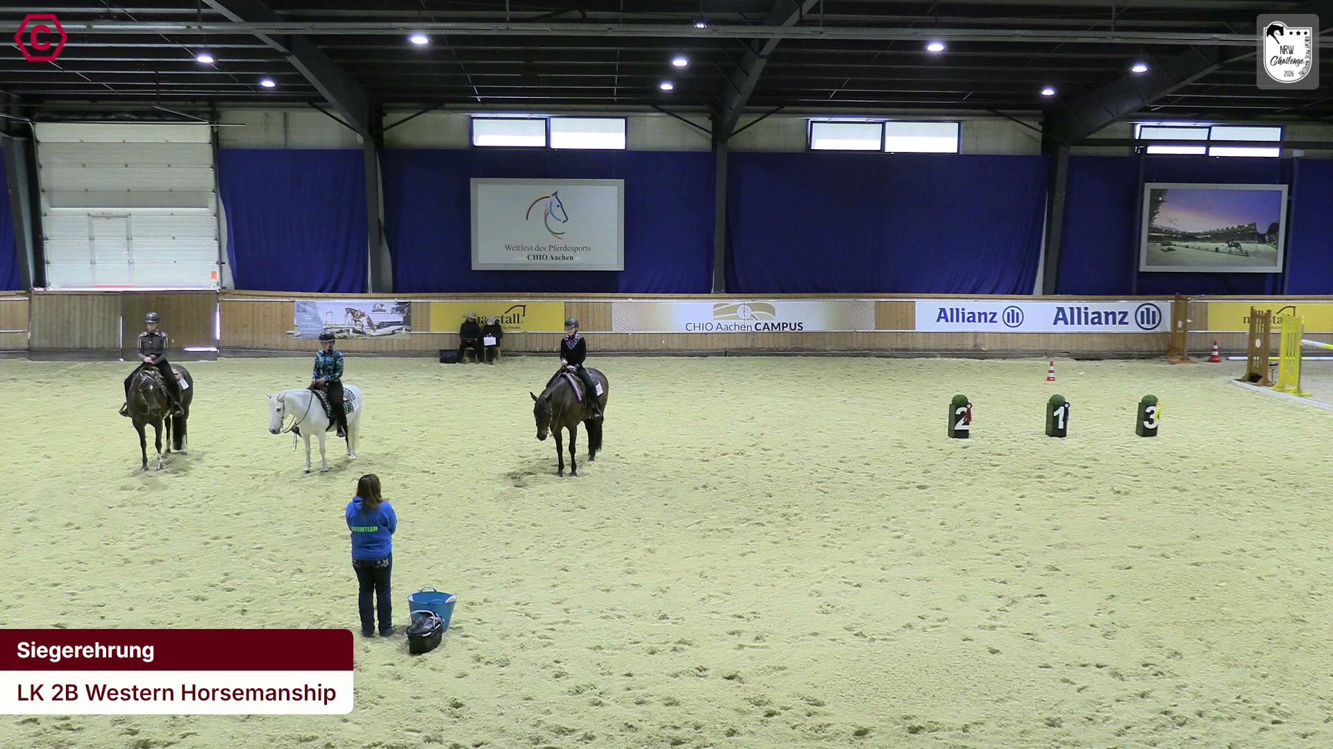 Siegerehrungs-Clip LK 2B Western Horsemanship