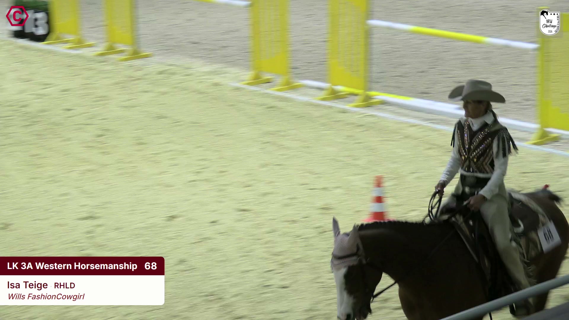 Clip von Isa Teige, StartNr 68