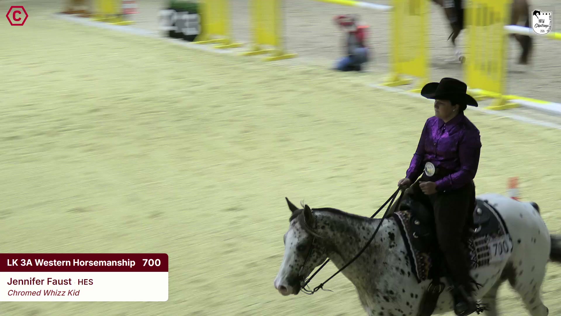 Clip von Jennifer Faust, StartNr 700