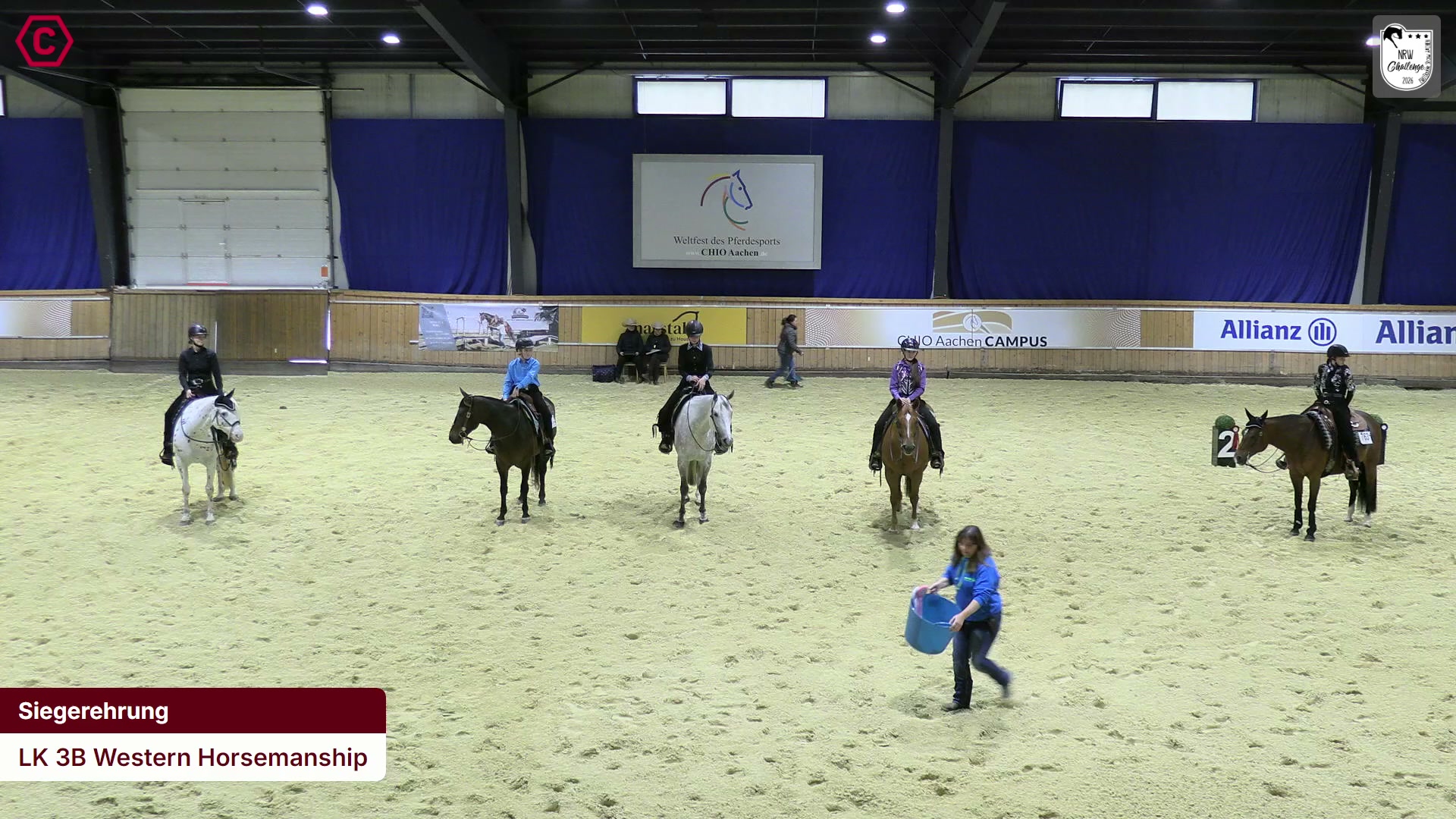 Siegerehrungs-Clip LK 3B Western Horsemanship