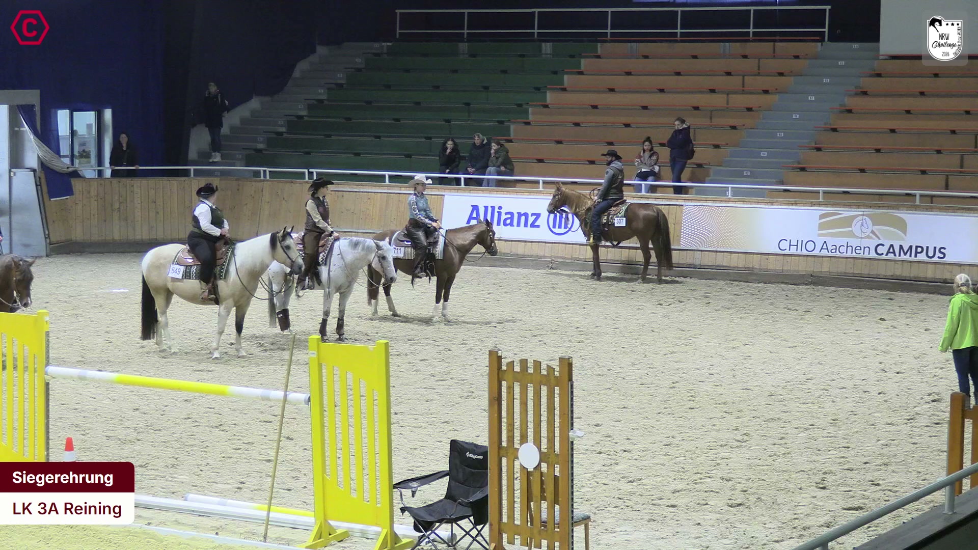 Siegerehrungs-Clip LK 3A Reining