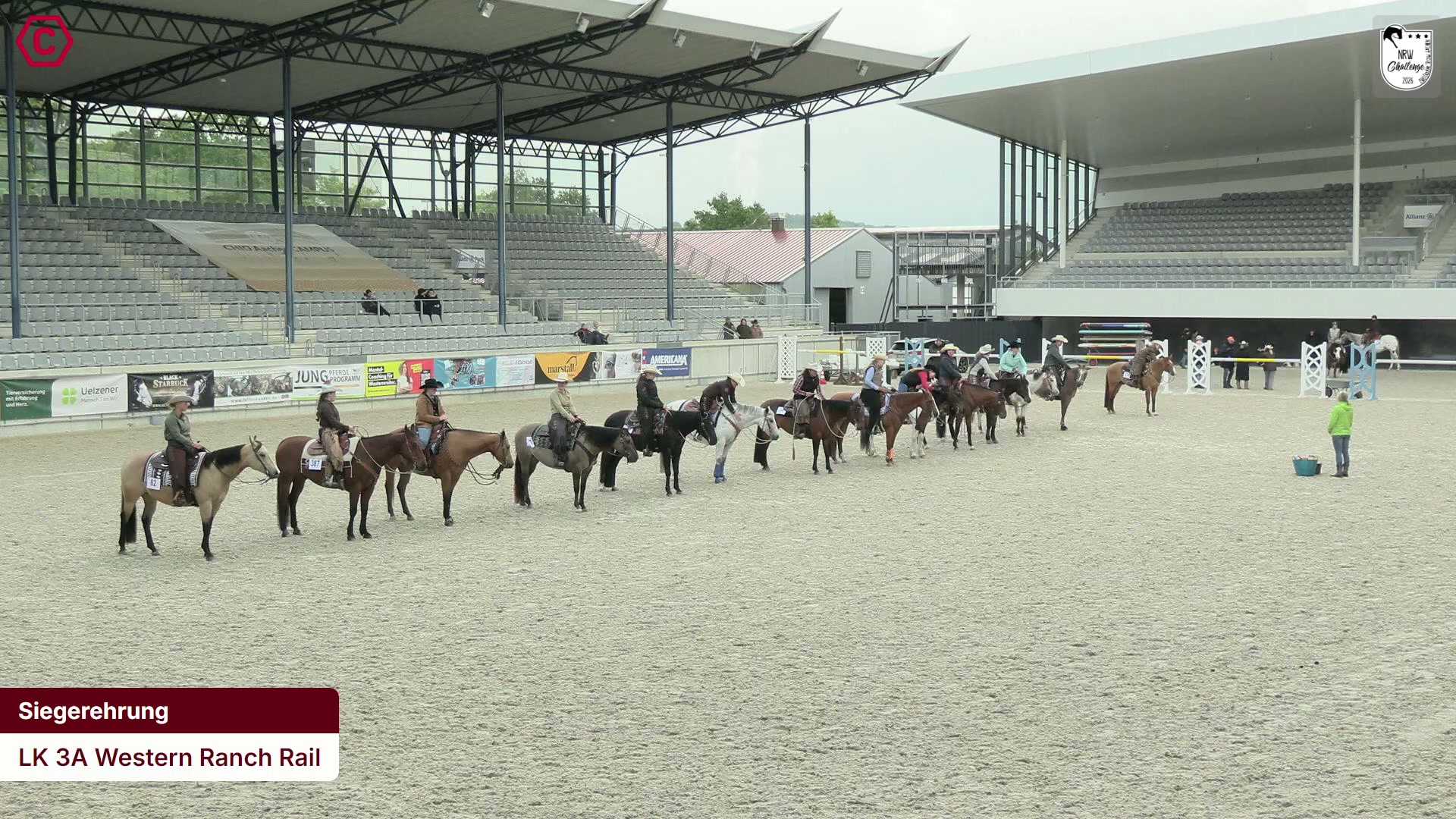 Siegerehrungs-Clip LK 3A Western Ranch Rail