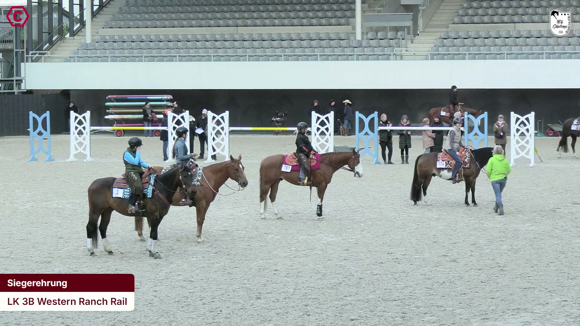 Siegerehrungs-Clip LK 3B Western Ranch Rail