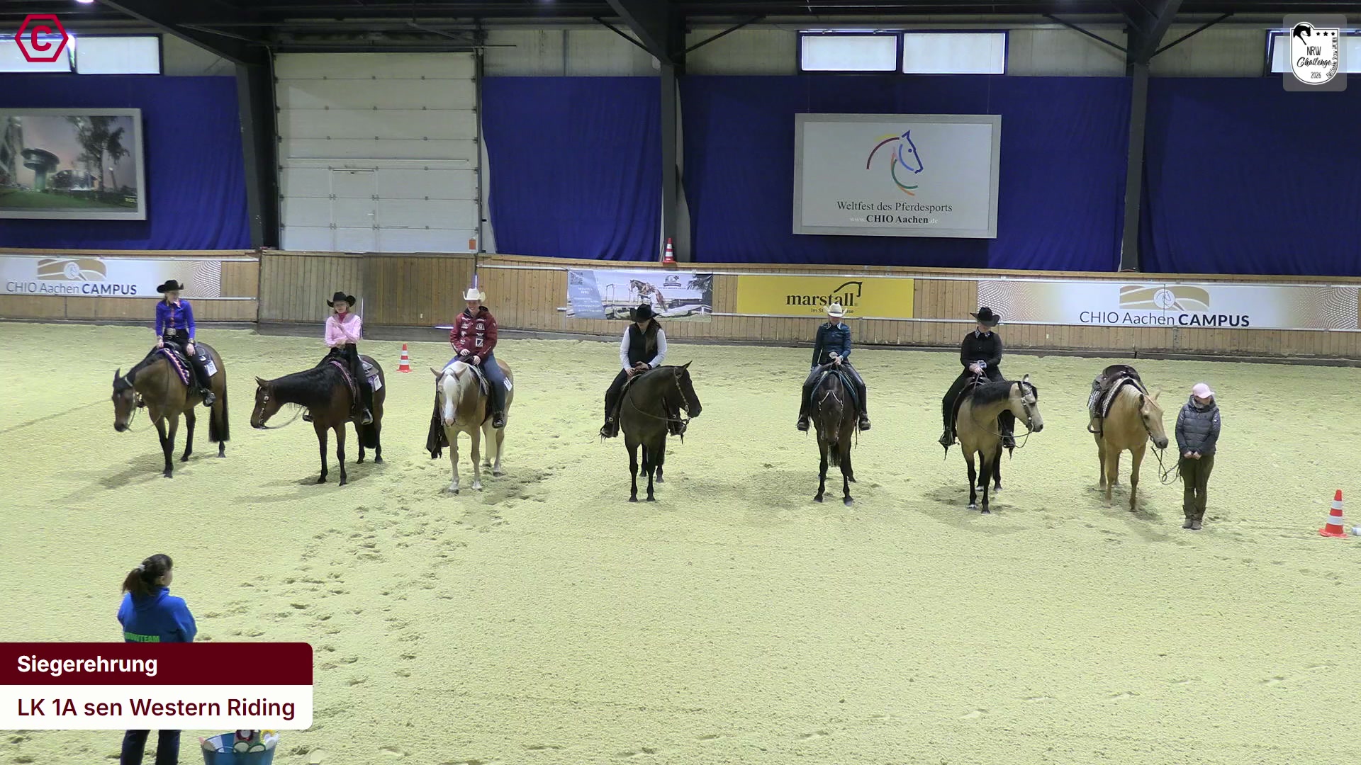 Siegerehrungs-Clip LK 1A sen Western Riding