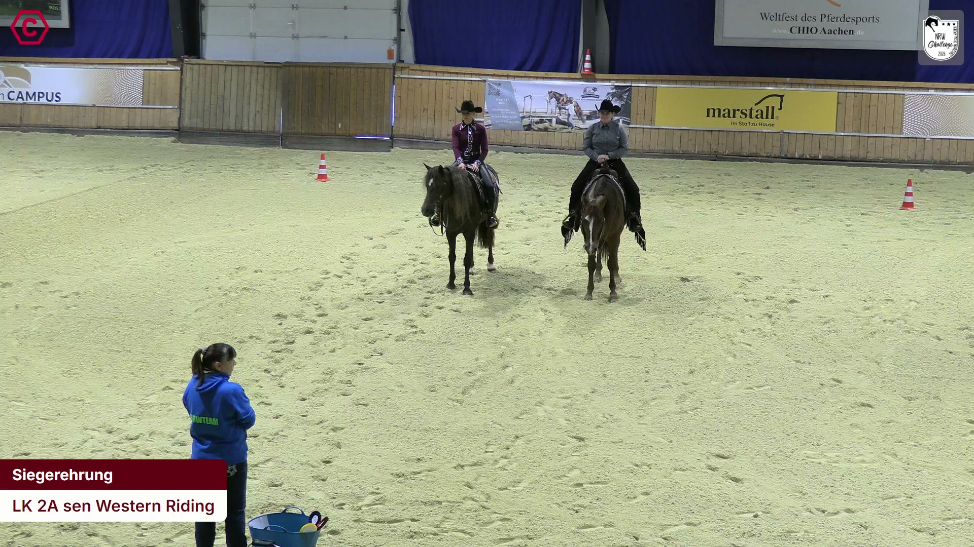 Siegerehrungs-Clip LK 2A sen Western Riding