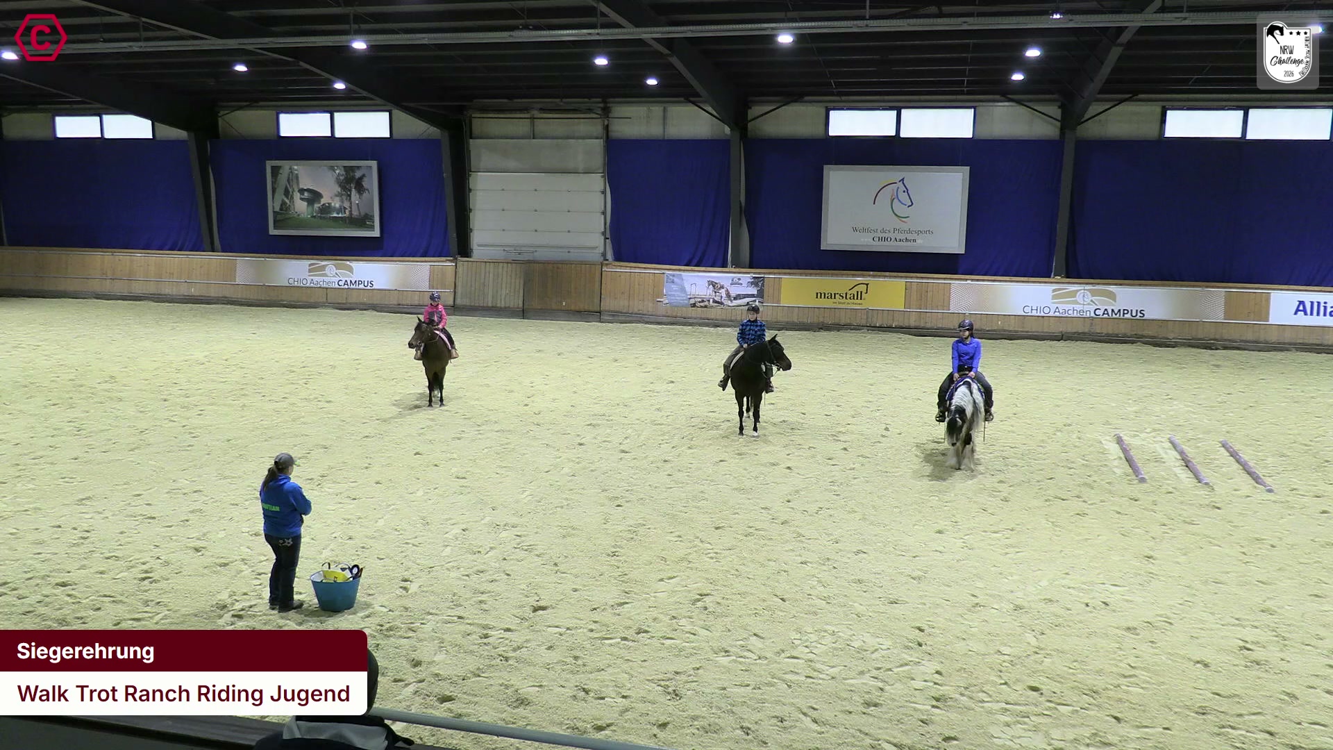 Siegerehrungs-Clip Walk Trot Ranch Riding Jugend