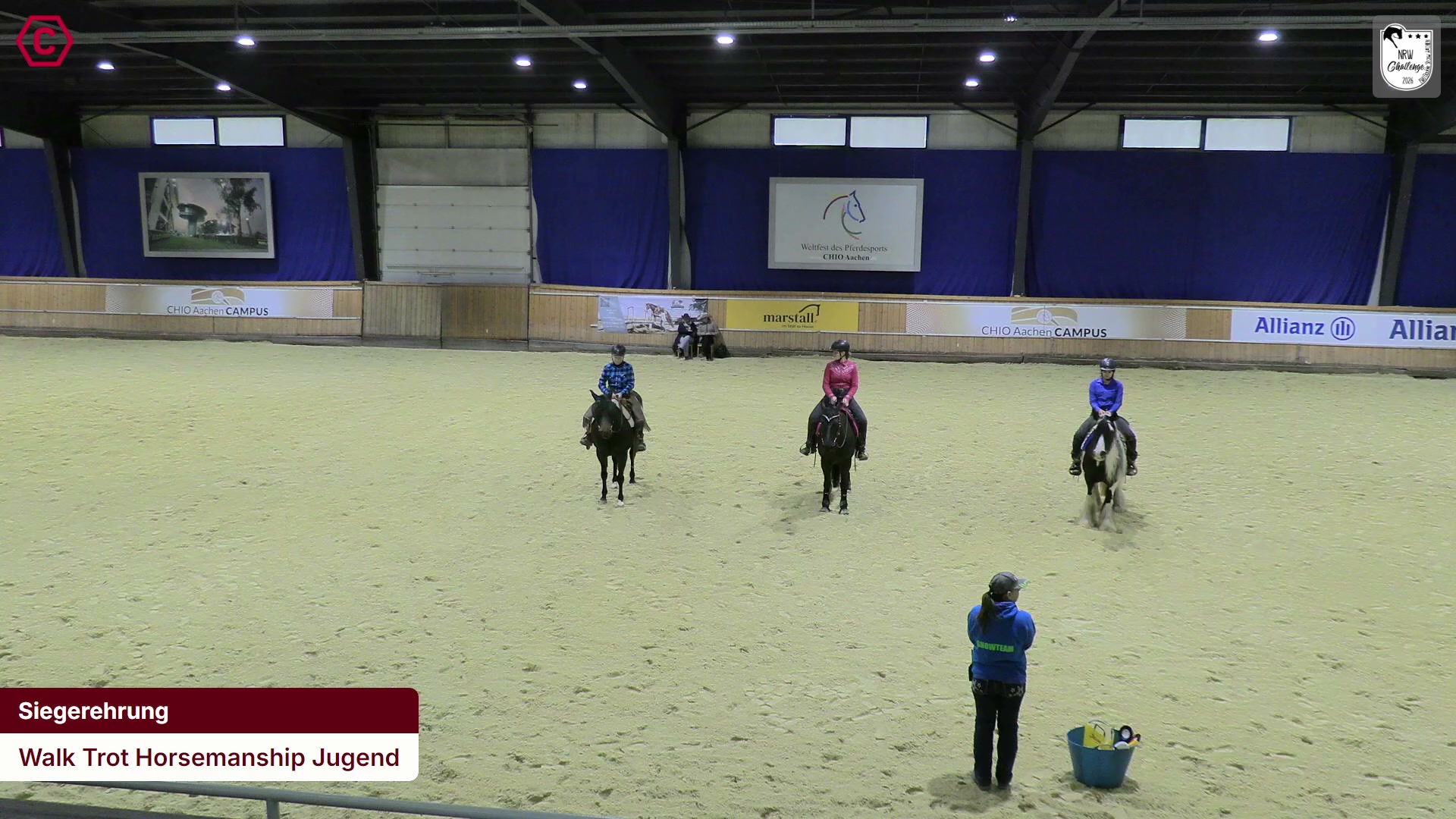 Siegerehrungs-Clip Walk Trot Horsemanship Jugend