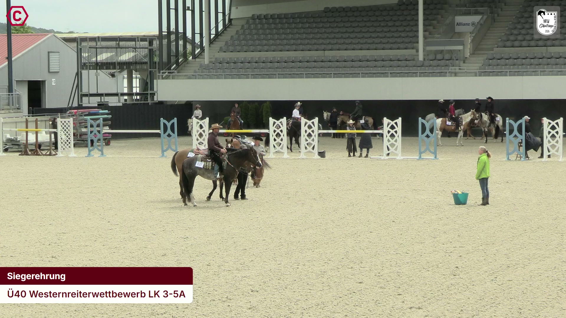 Siegerehrungs-Clip Ü40 Westernreiterwettbewerb LK 3-5A