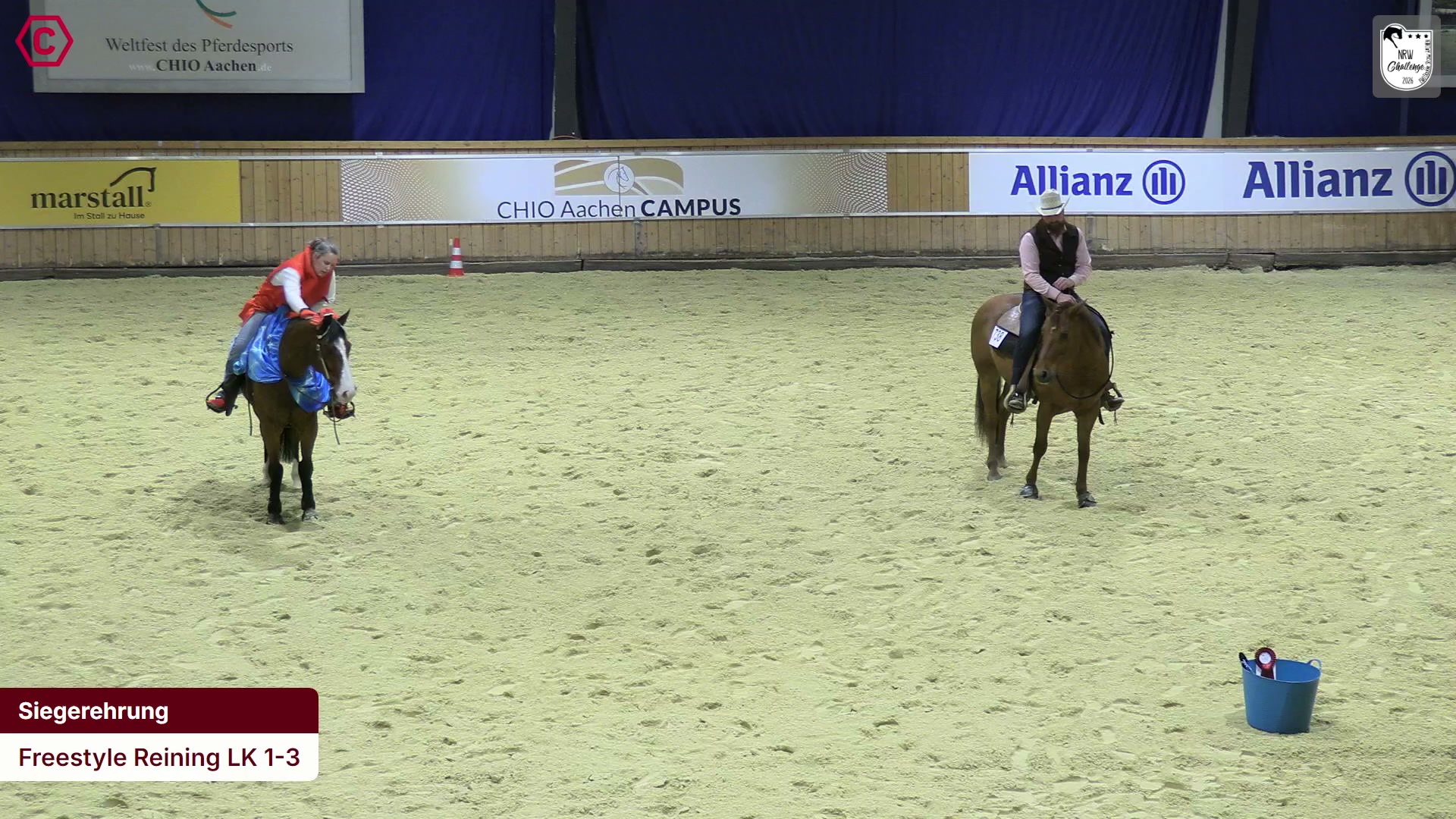 Siegerehrungs-Clip Freestyle Reining LK 1-3