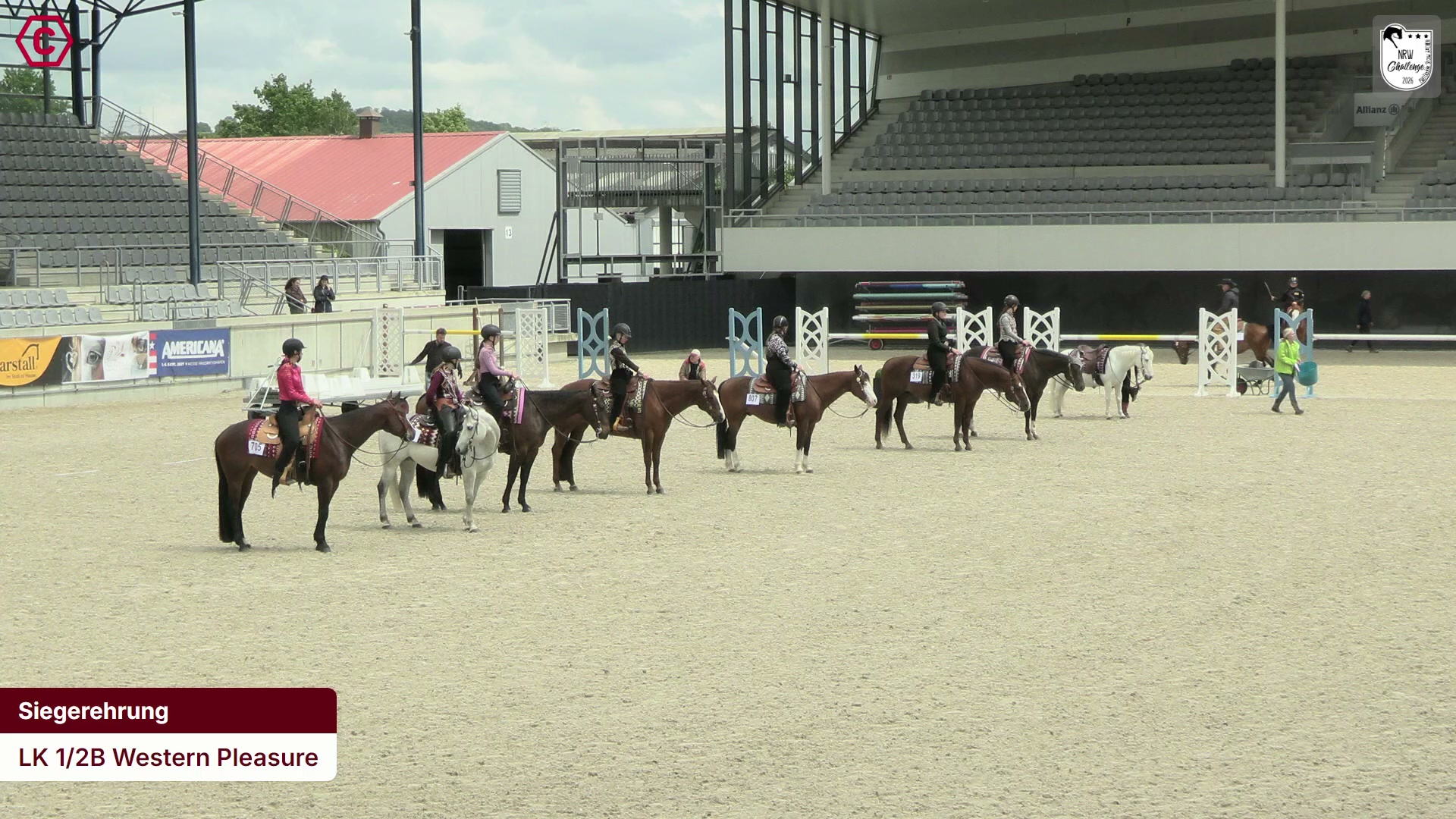 Siegerehrungs-Clip LK 1/2B Western Pleasure