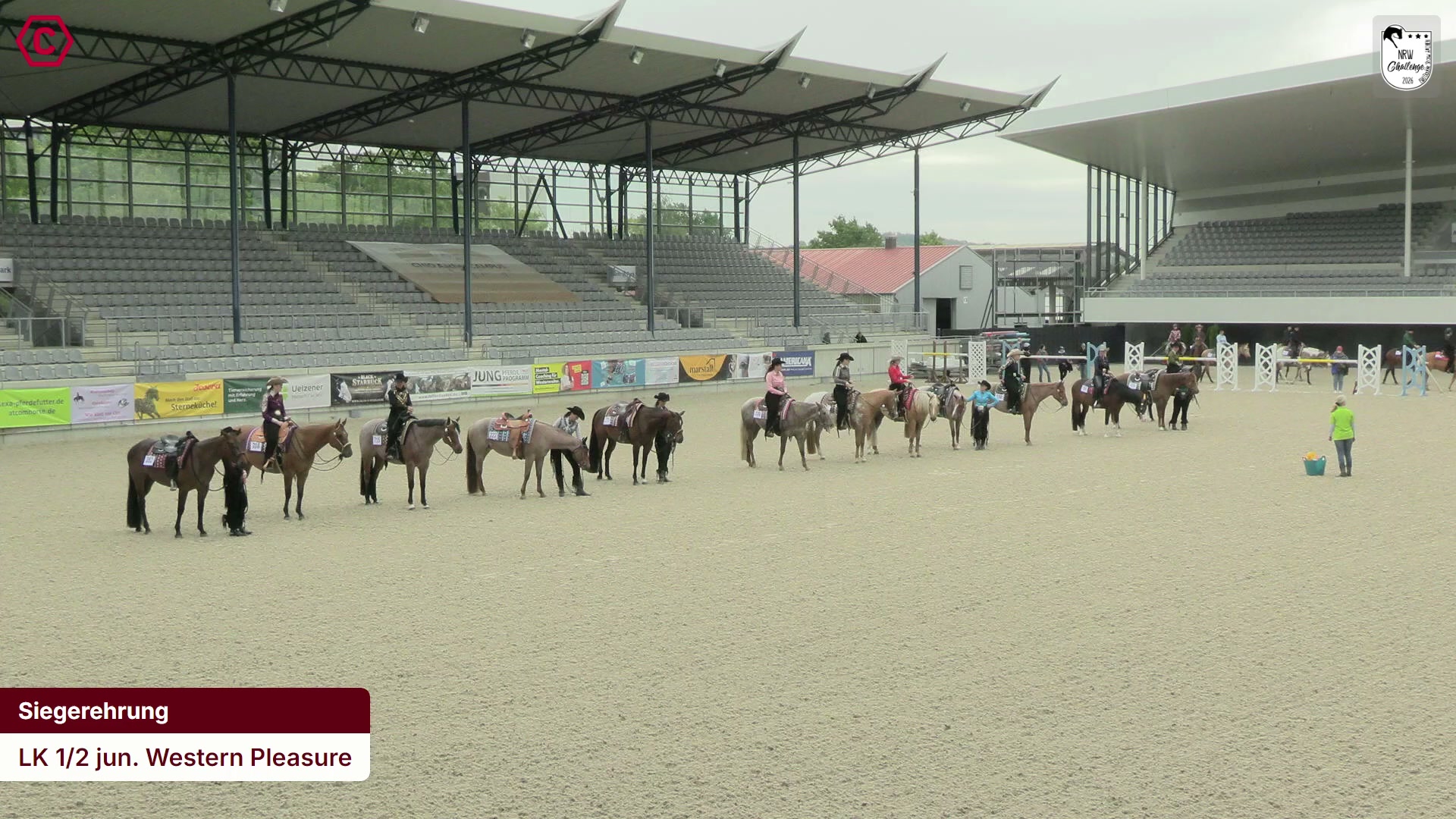 Siegerehrungs-Clip LK 1/2 jun. Western Pleasure