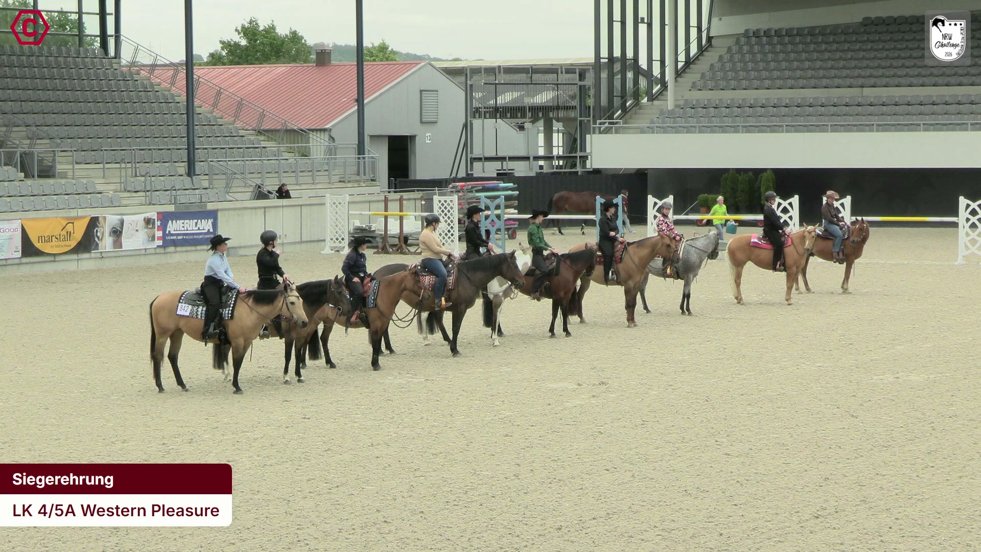 Siegerehrungs-Clip LK 4/5A Western Pleasure