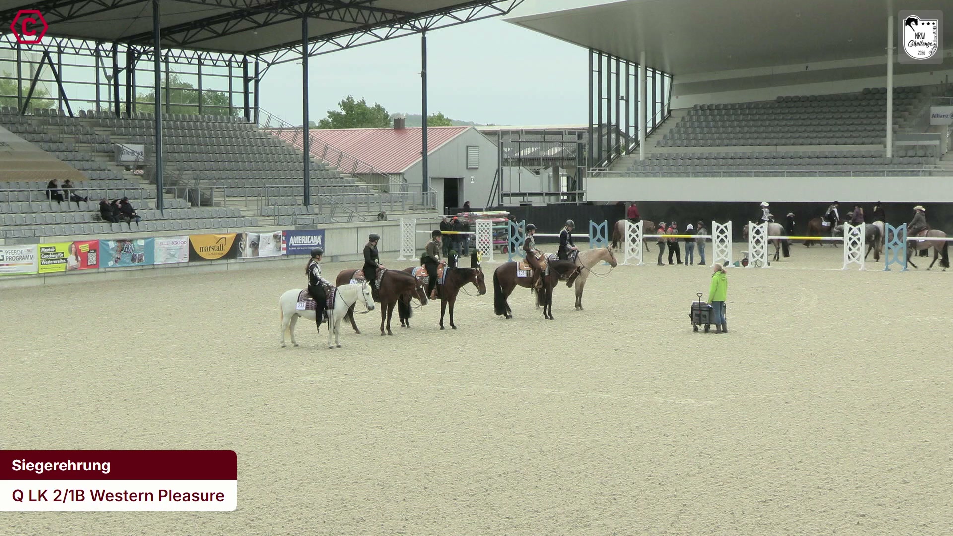 Siegerehrungs-Clip Q LK 2/1B Western Pleasure