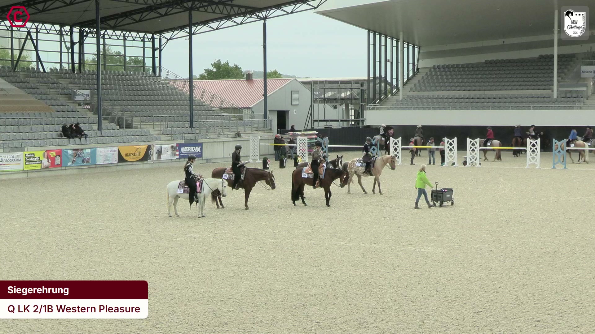 Siegerehrungs-Clip Q LK 2/1B Western Pleasure