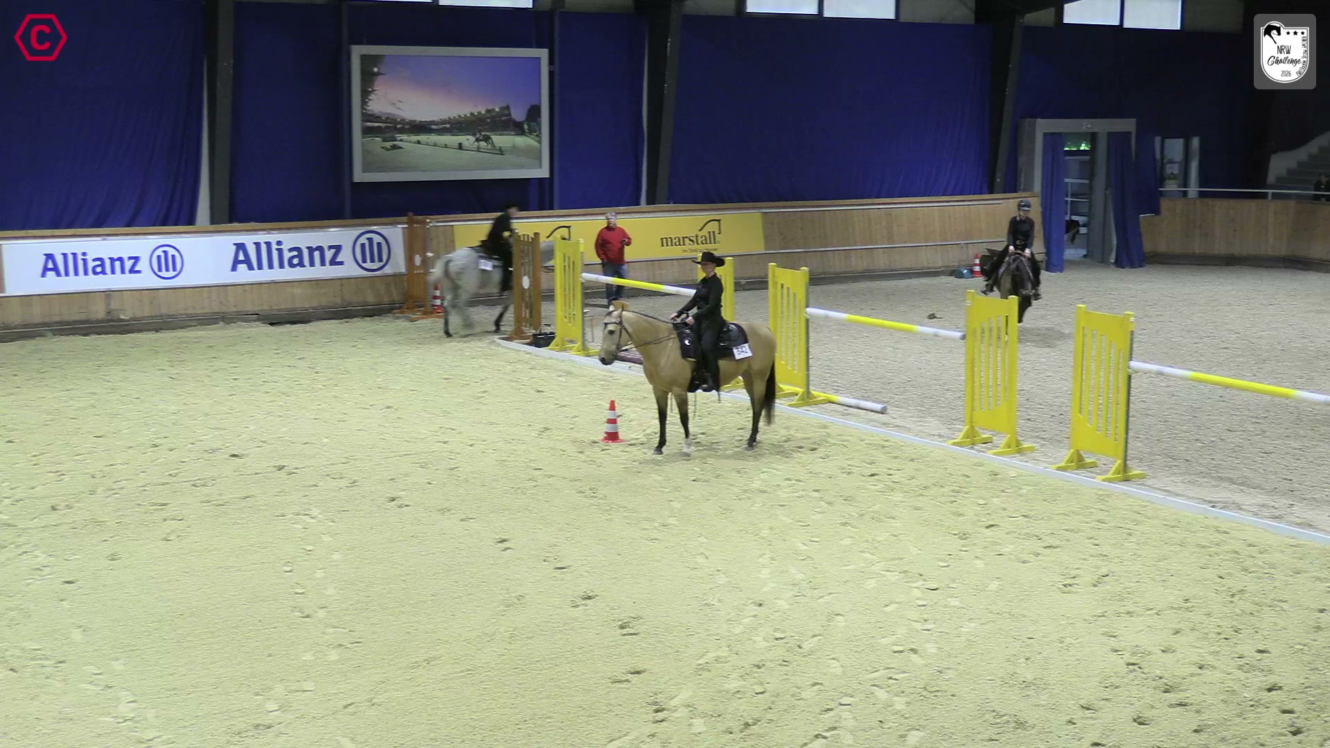 Clip von Angela Aufderheide, StartNr 842